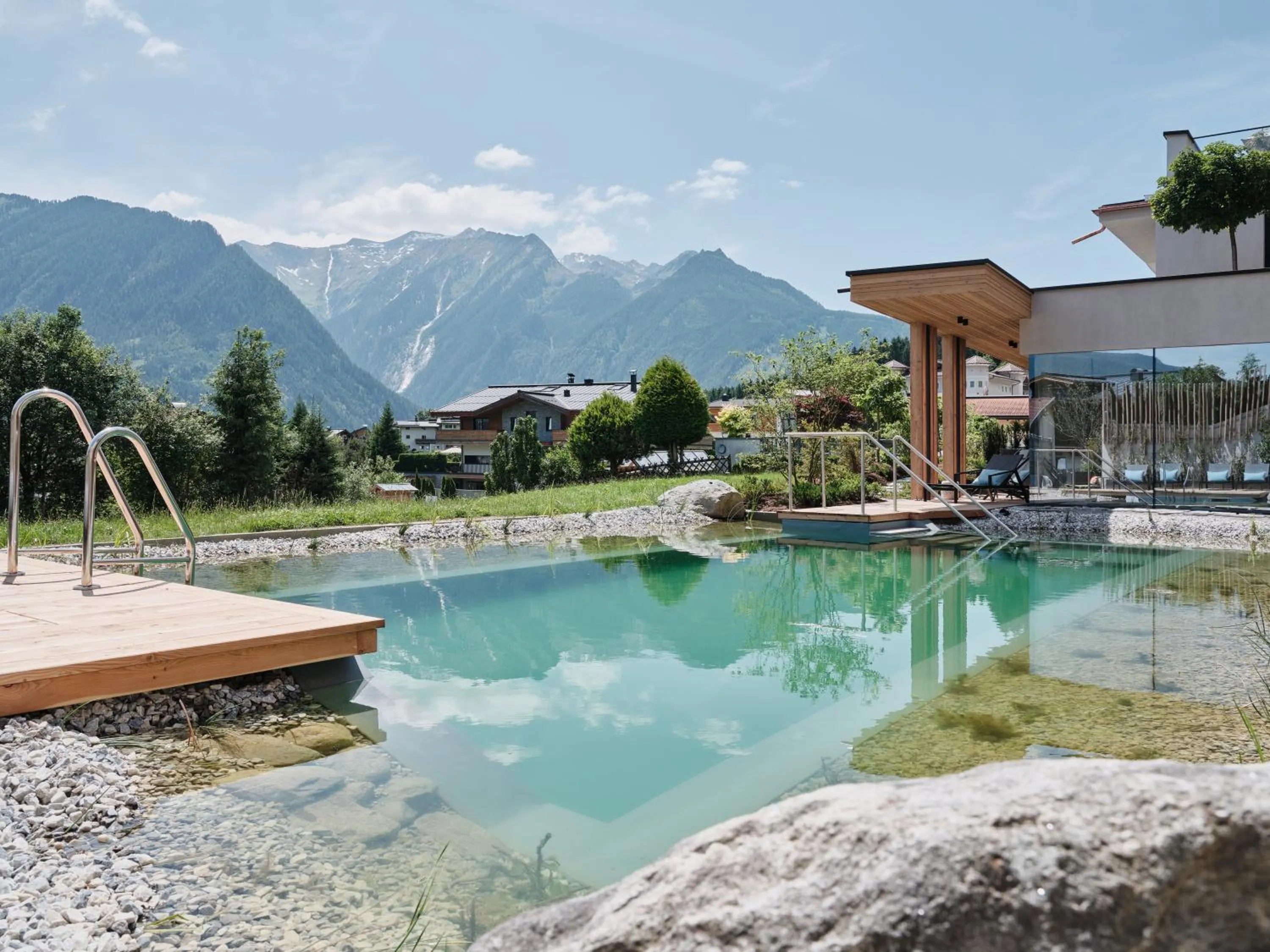 Swimming pool in Hotel Garni Pinzgau, Fabian Hüttl