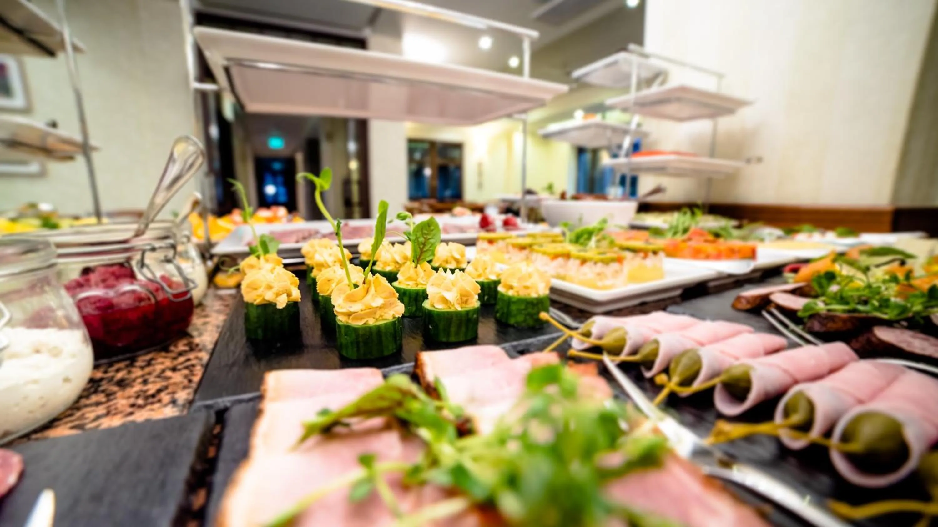 Buffet breakfast in Greno Hotel & Spa