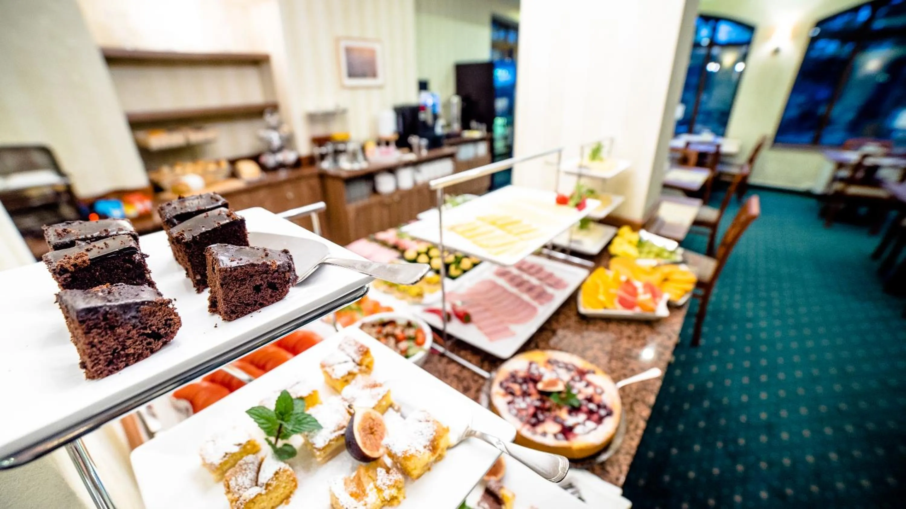 Buffet breakfast in Greno Hotel & Spa
