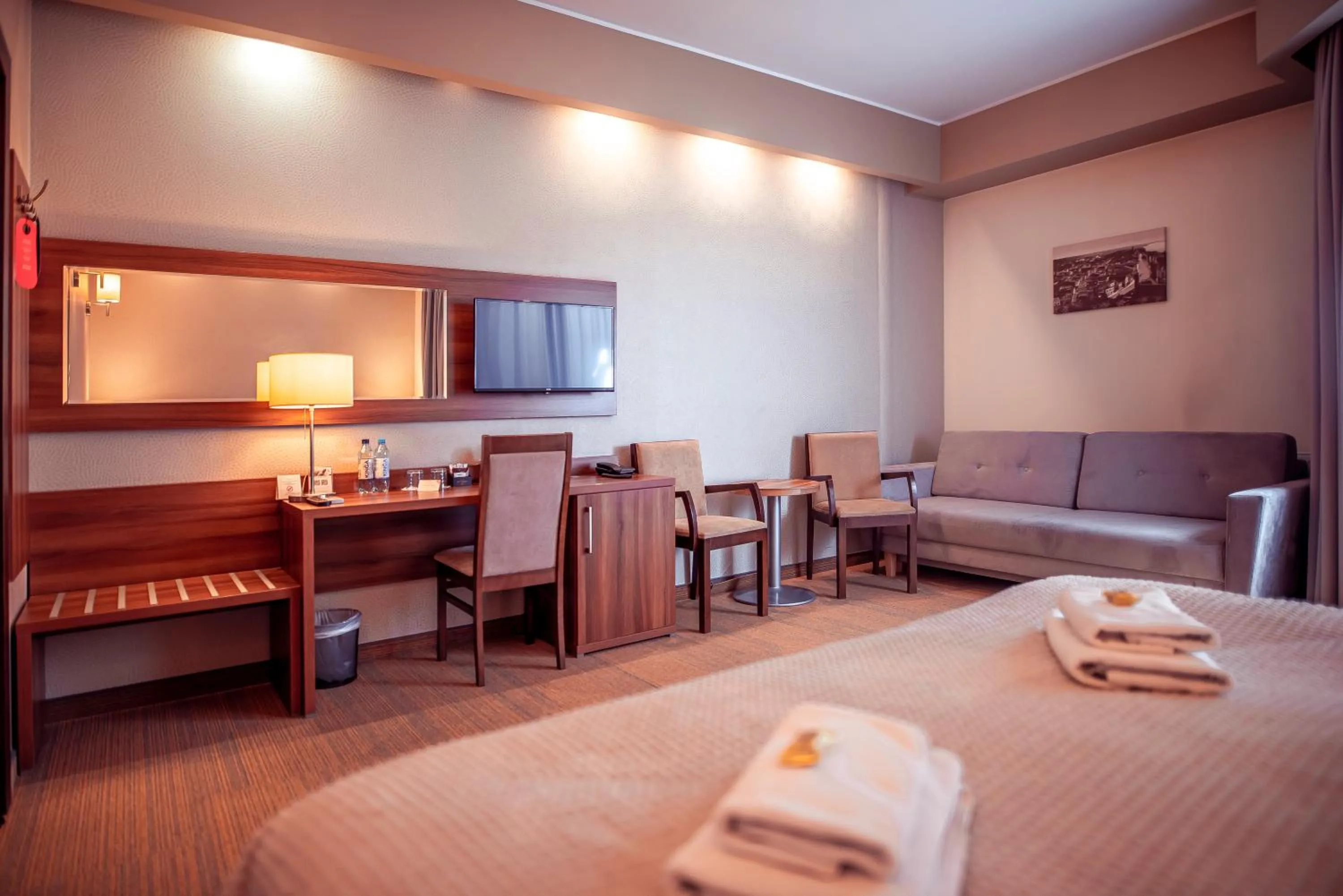 Bed in Hotel Centrum Malbork