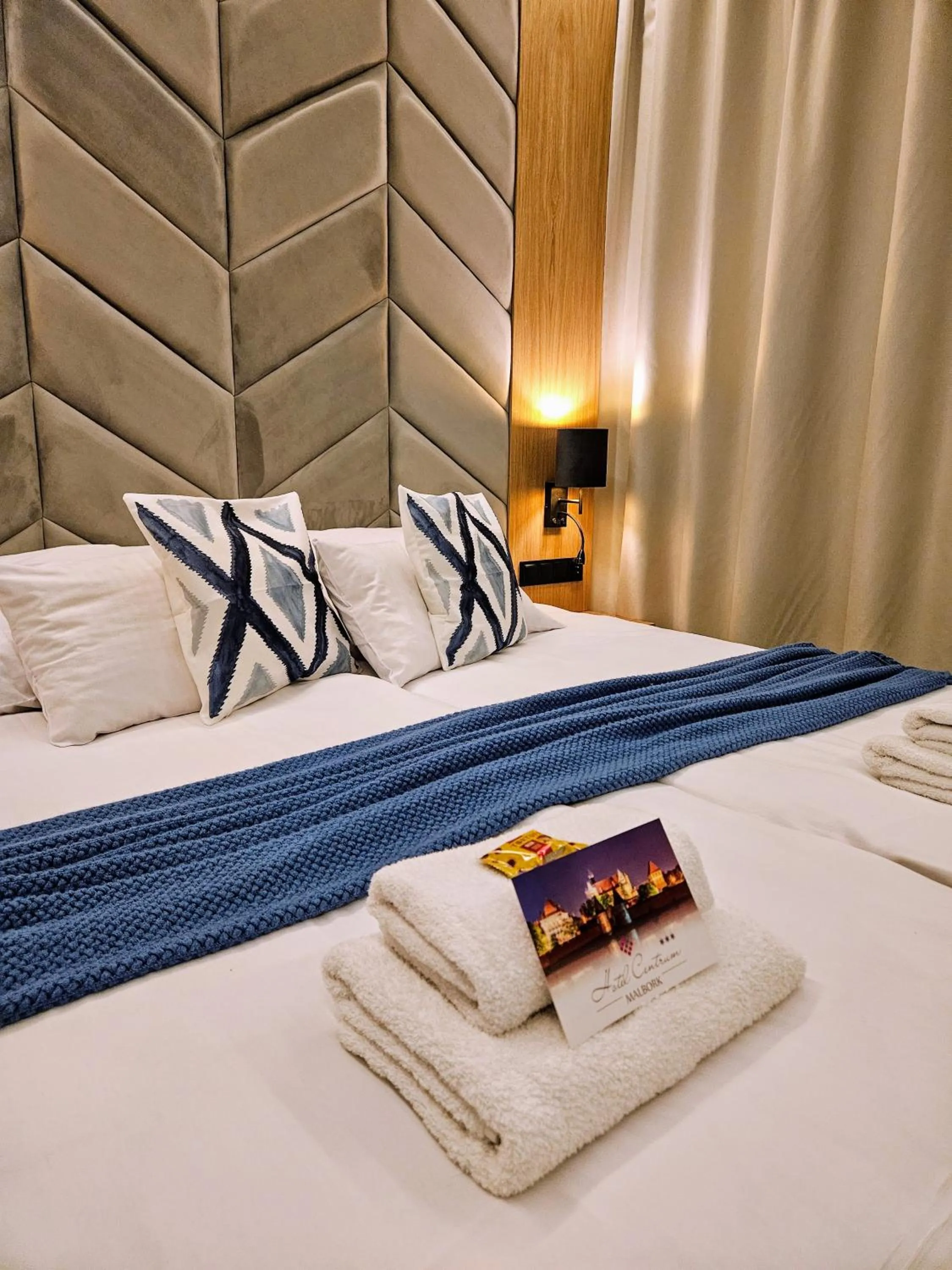 Bed in Hotel Centrum Malbork