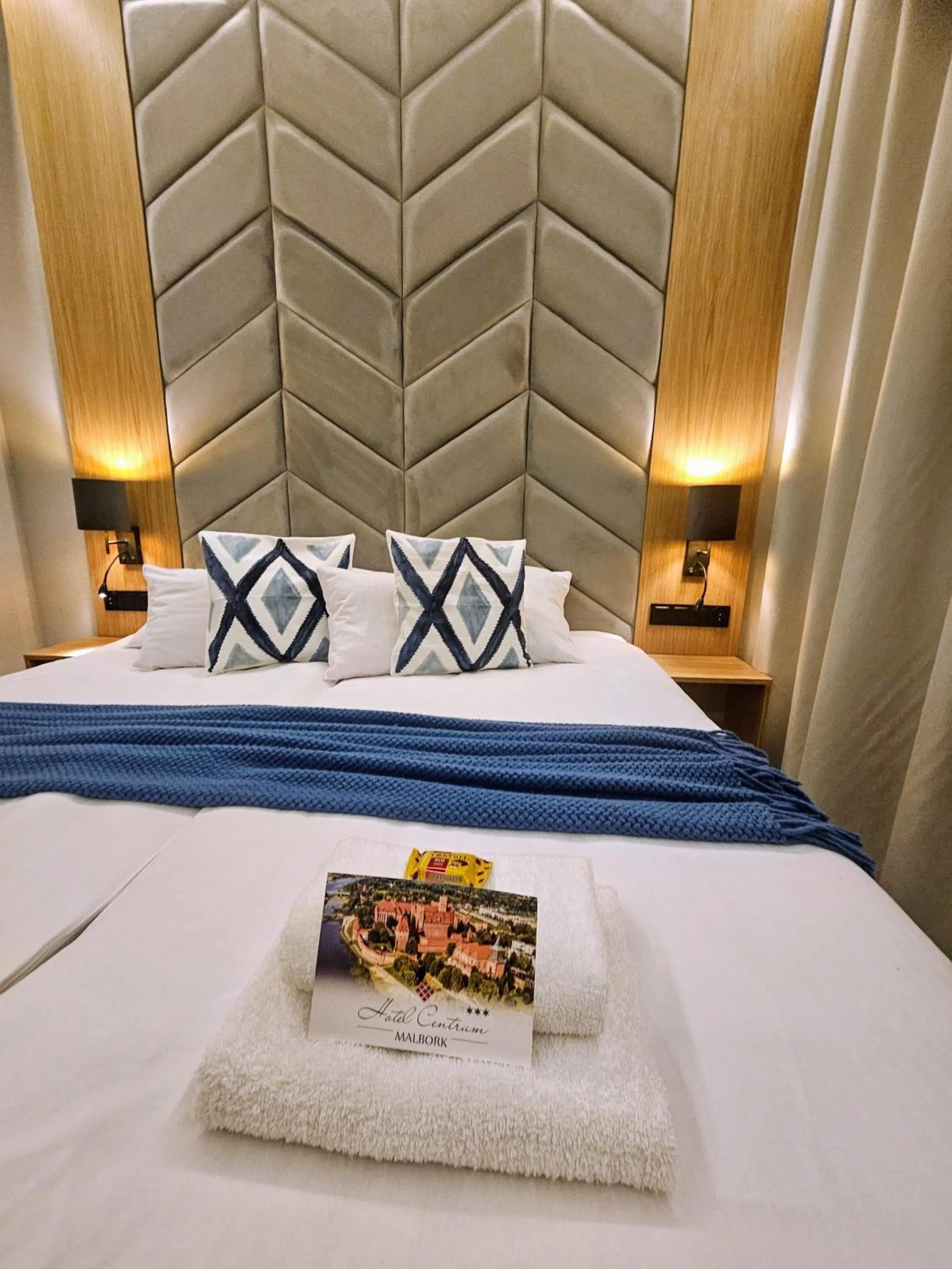 Bed in Hotel Centrum Malbork