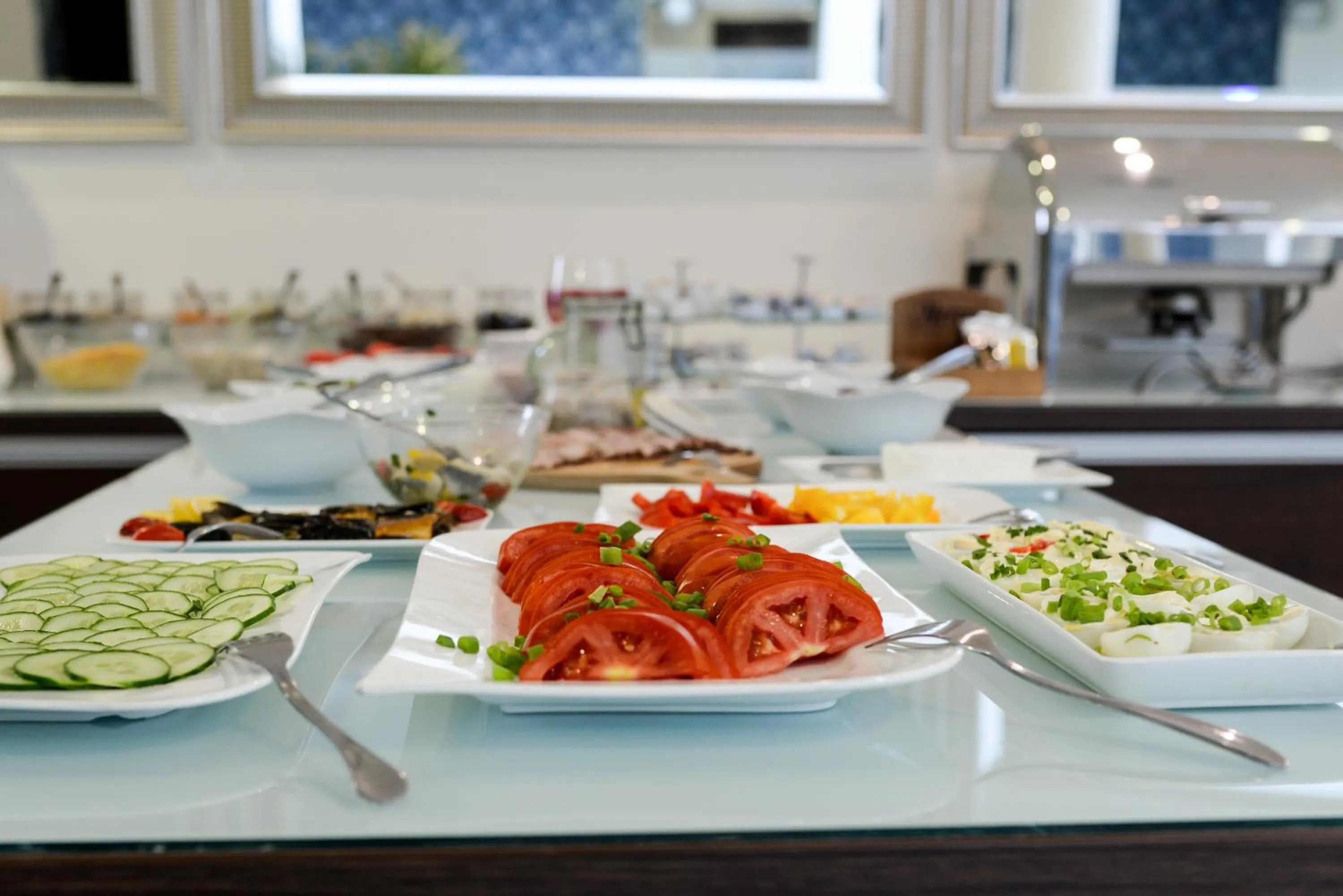 Buffet breakfast in Hotel Centrum Malbork