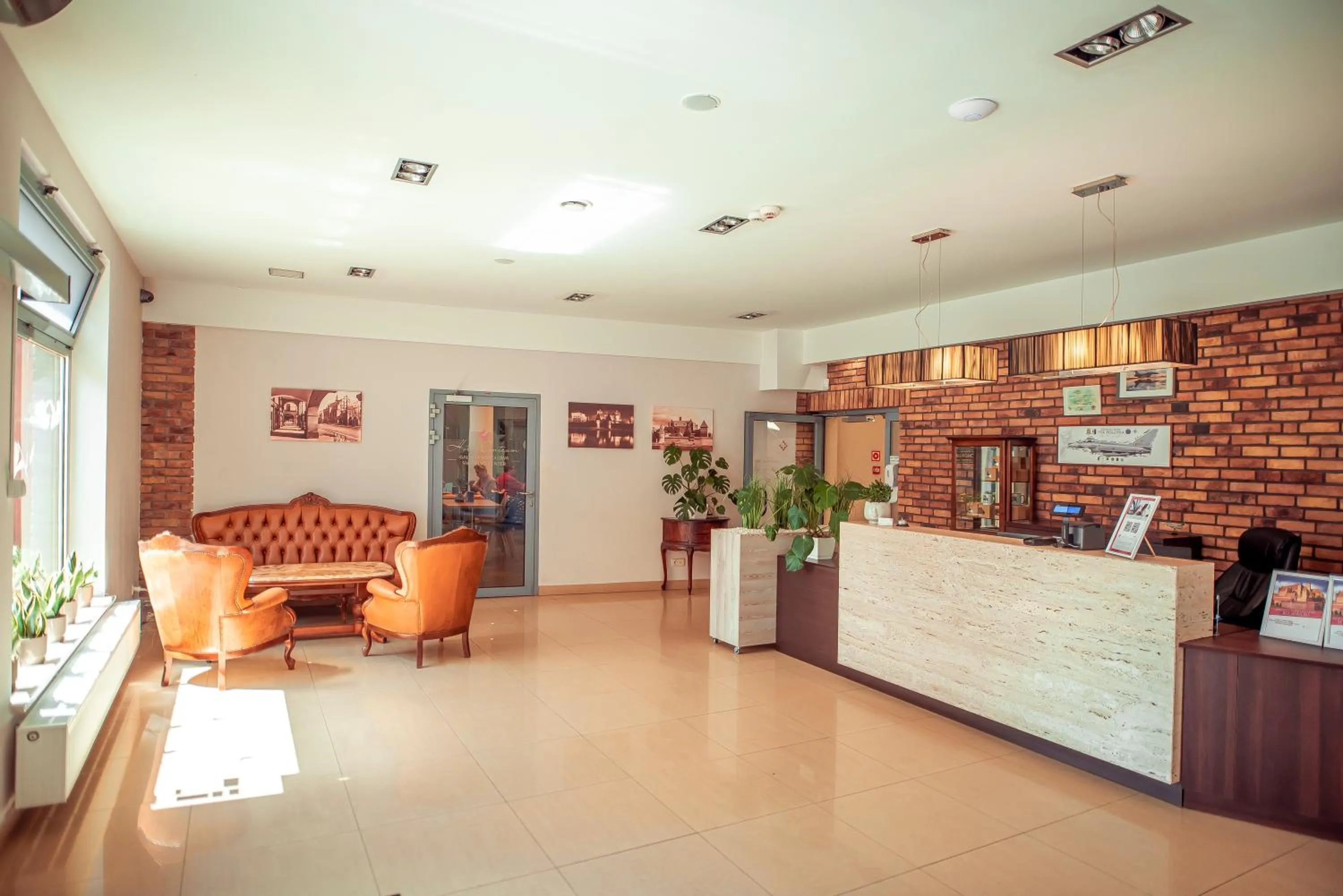 Lobby or reception in Hotel Centrum Malbork