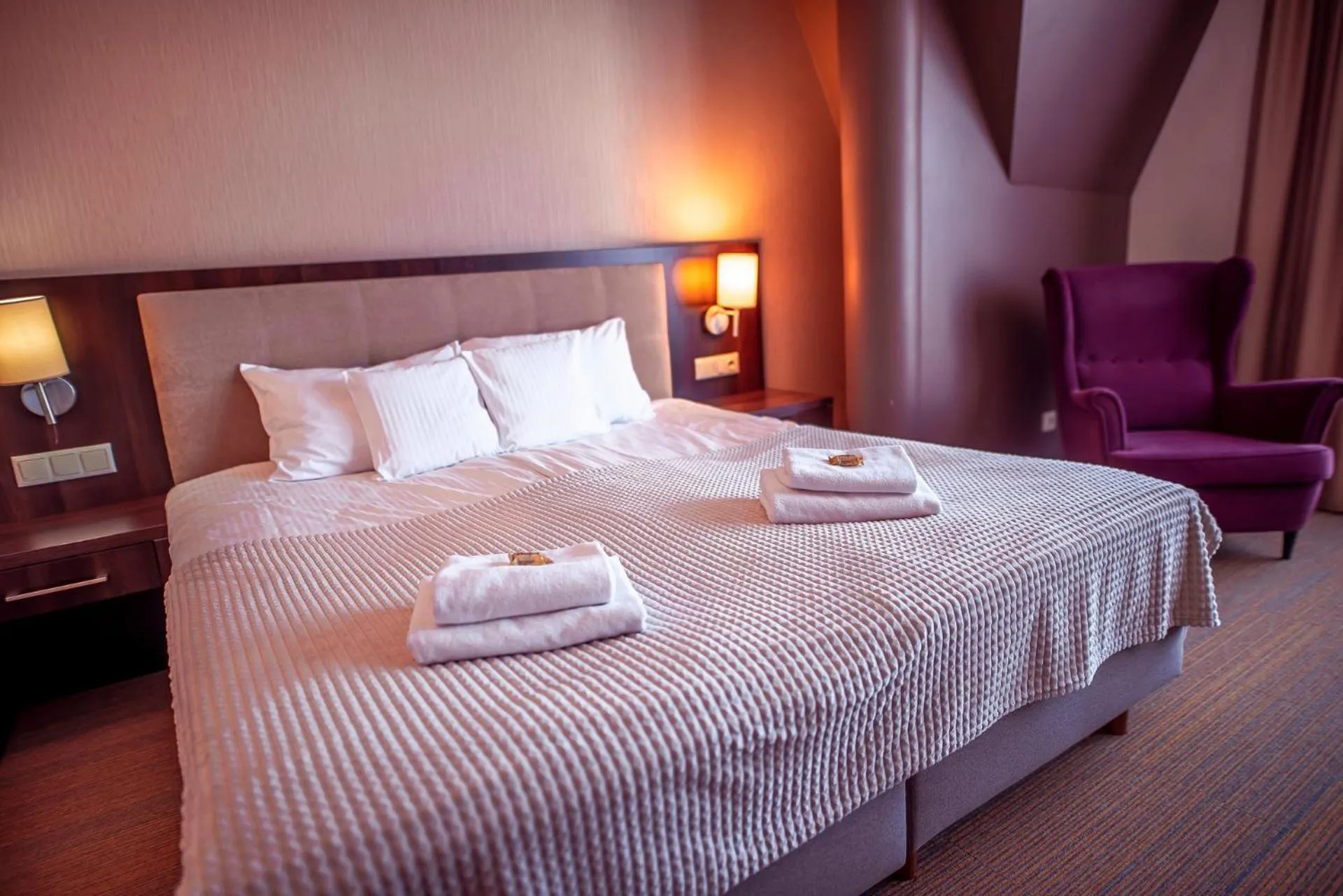 Bed in Hotel Centrum Malbork