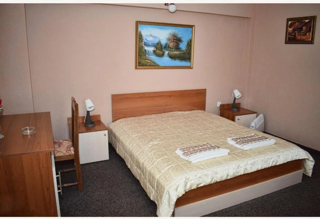 Bed in Family Hotel Miglena