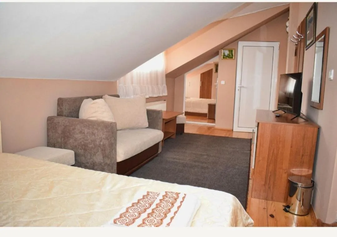 Bed in Family Hotel Miglena