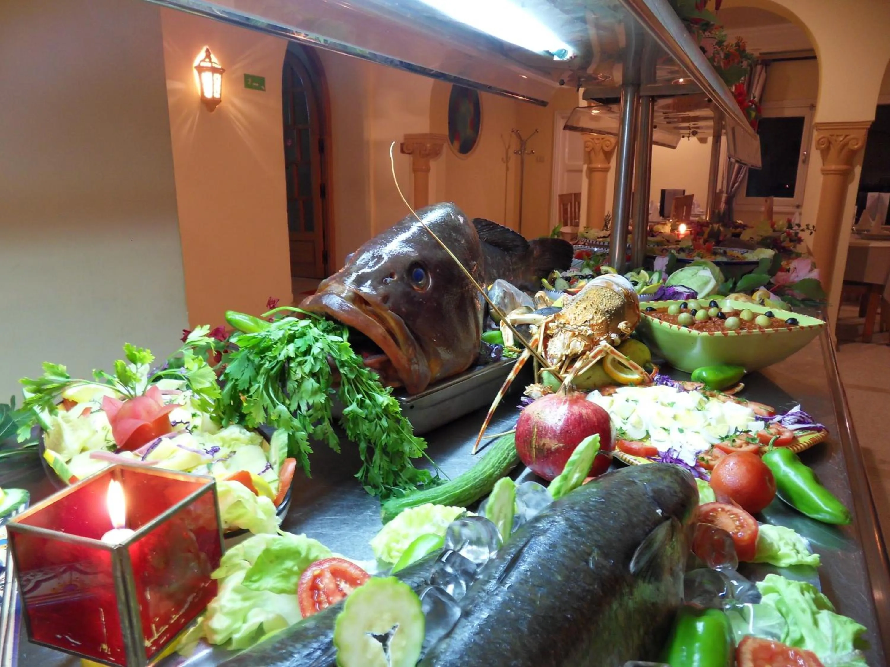 Food in Hôtel LES MIMOSAS TABARKA