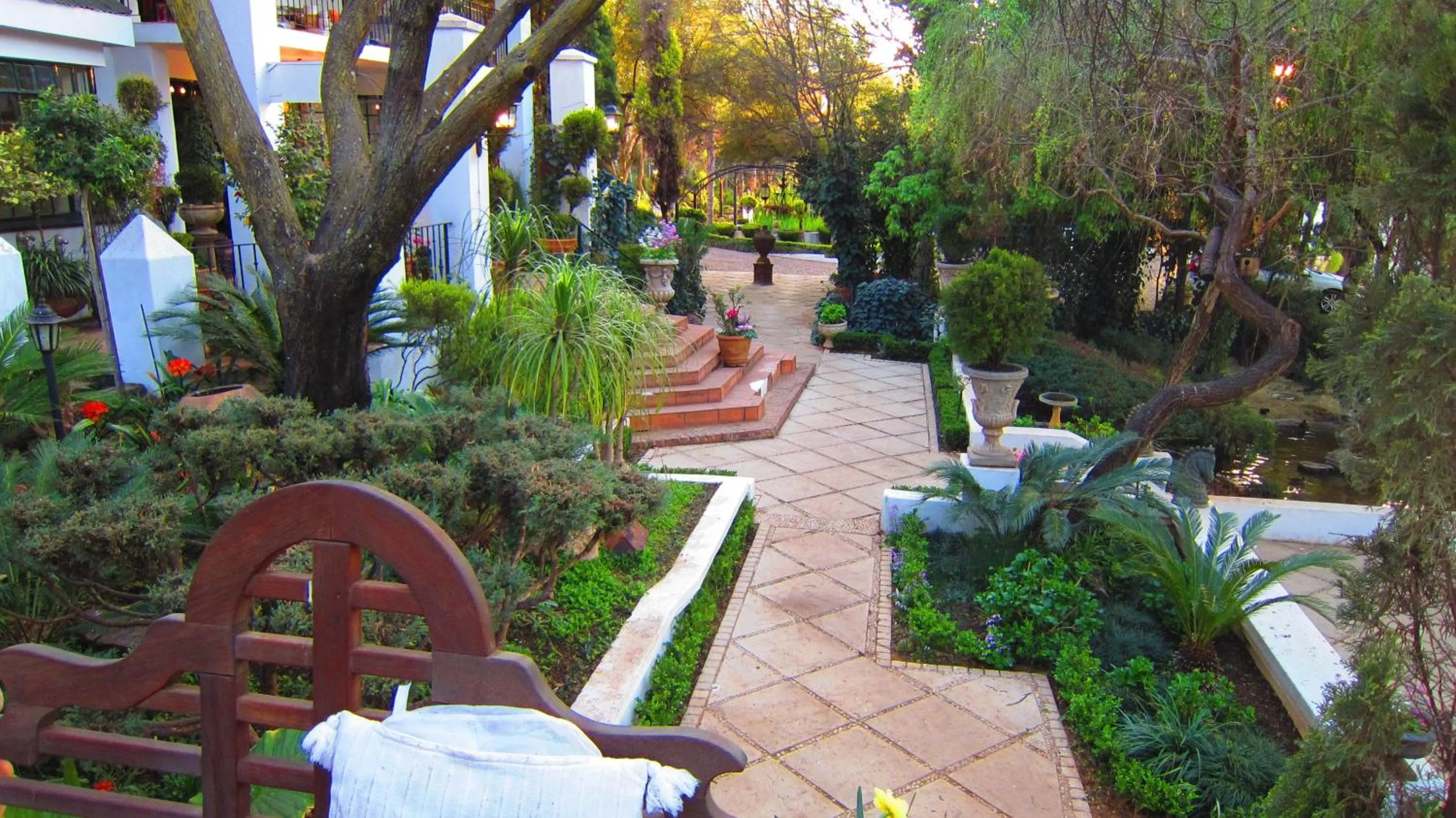 Garden view in Pheasant Hill Bed and Breakfast