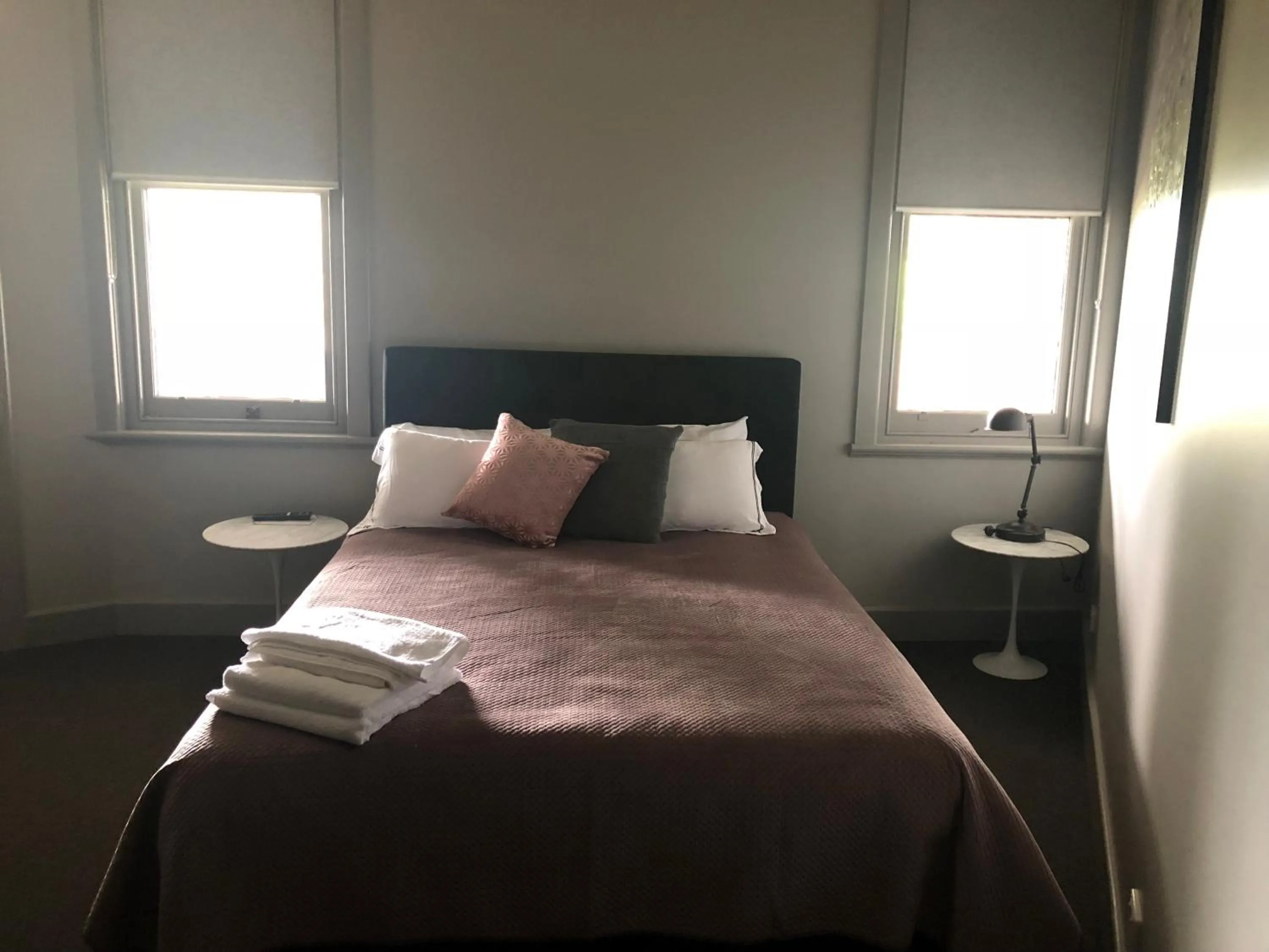 Bed in The Royal Hotel, Drouin