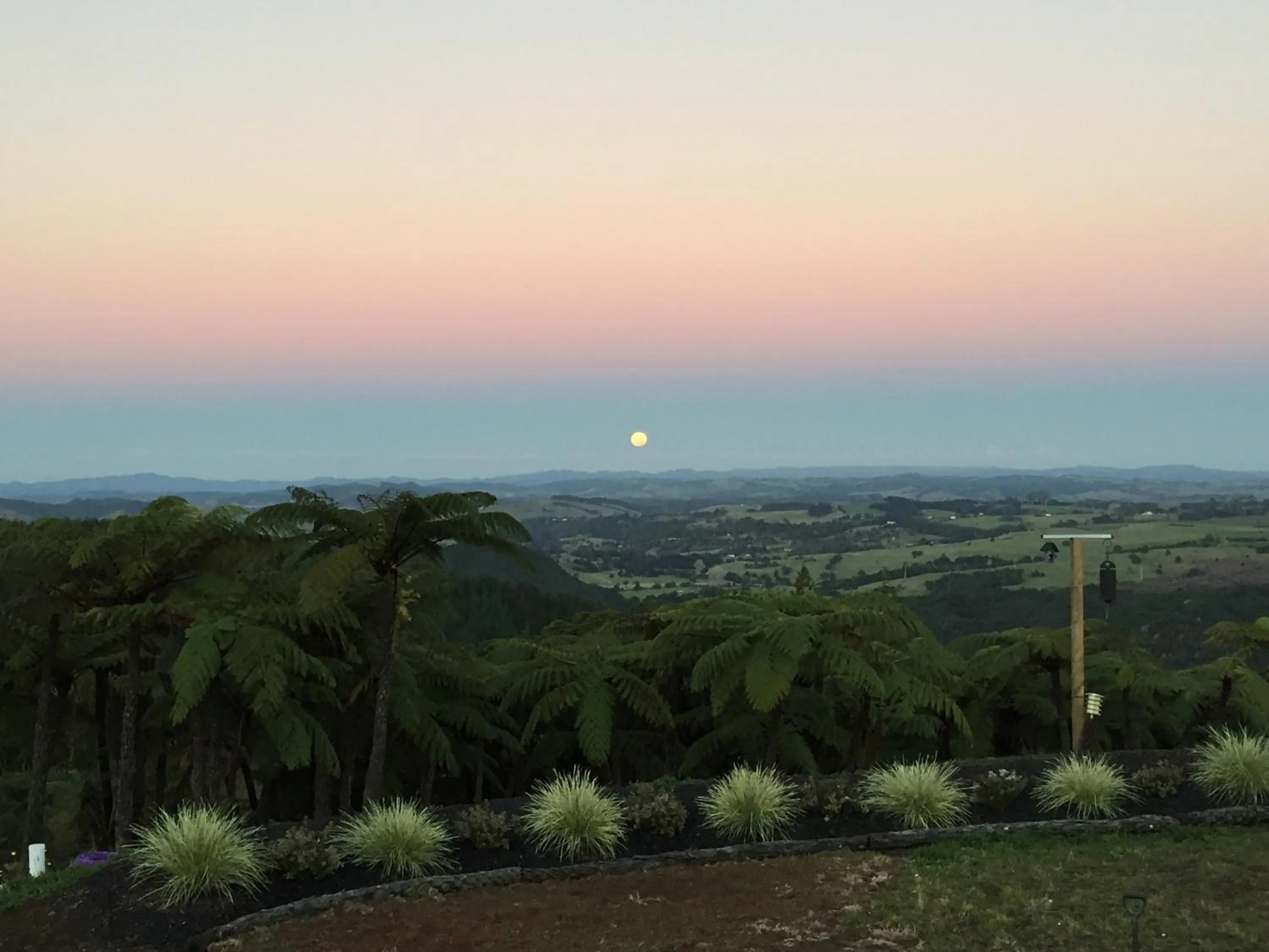 Sunset in Skylark Lodge
