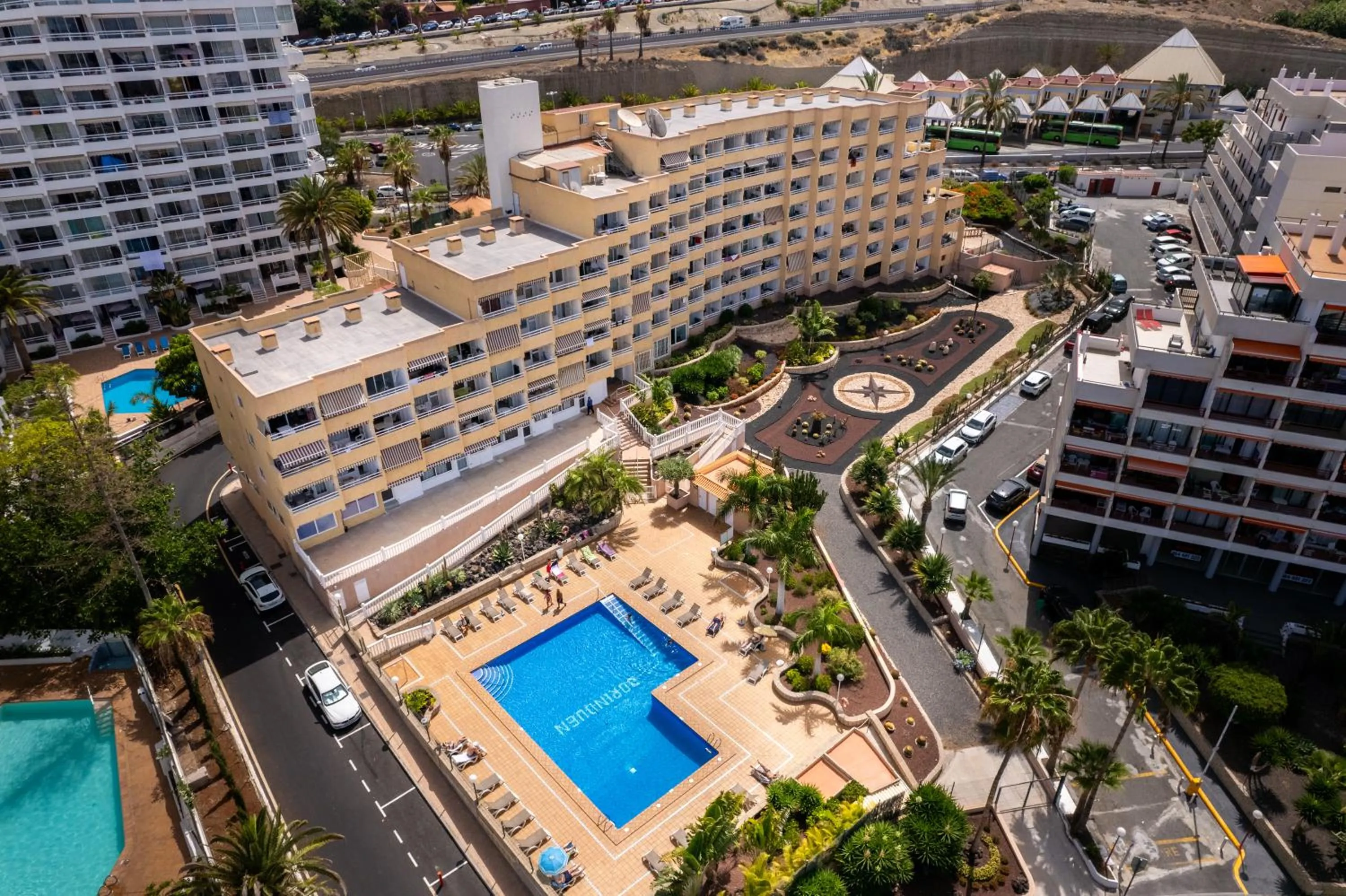 Bird's eye view in Apartamentos Borinquen