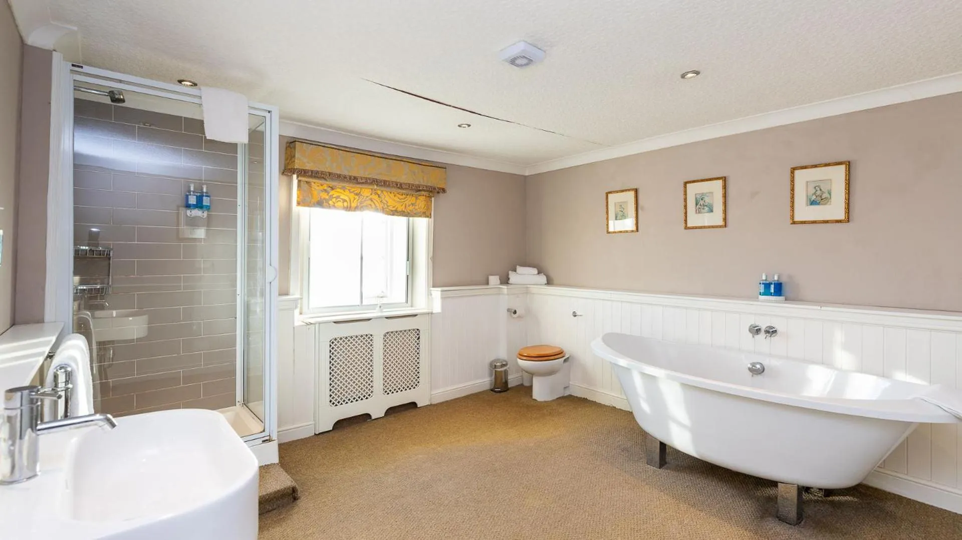 Shower in The Sibson Inn Hotel