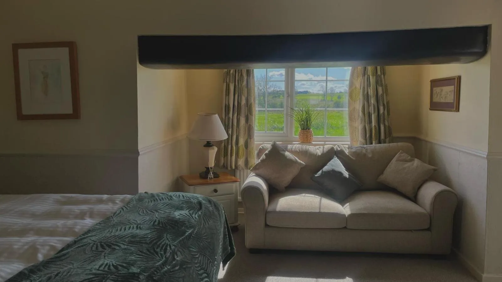 Seating area in The Sibson Inn Hotel