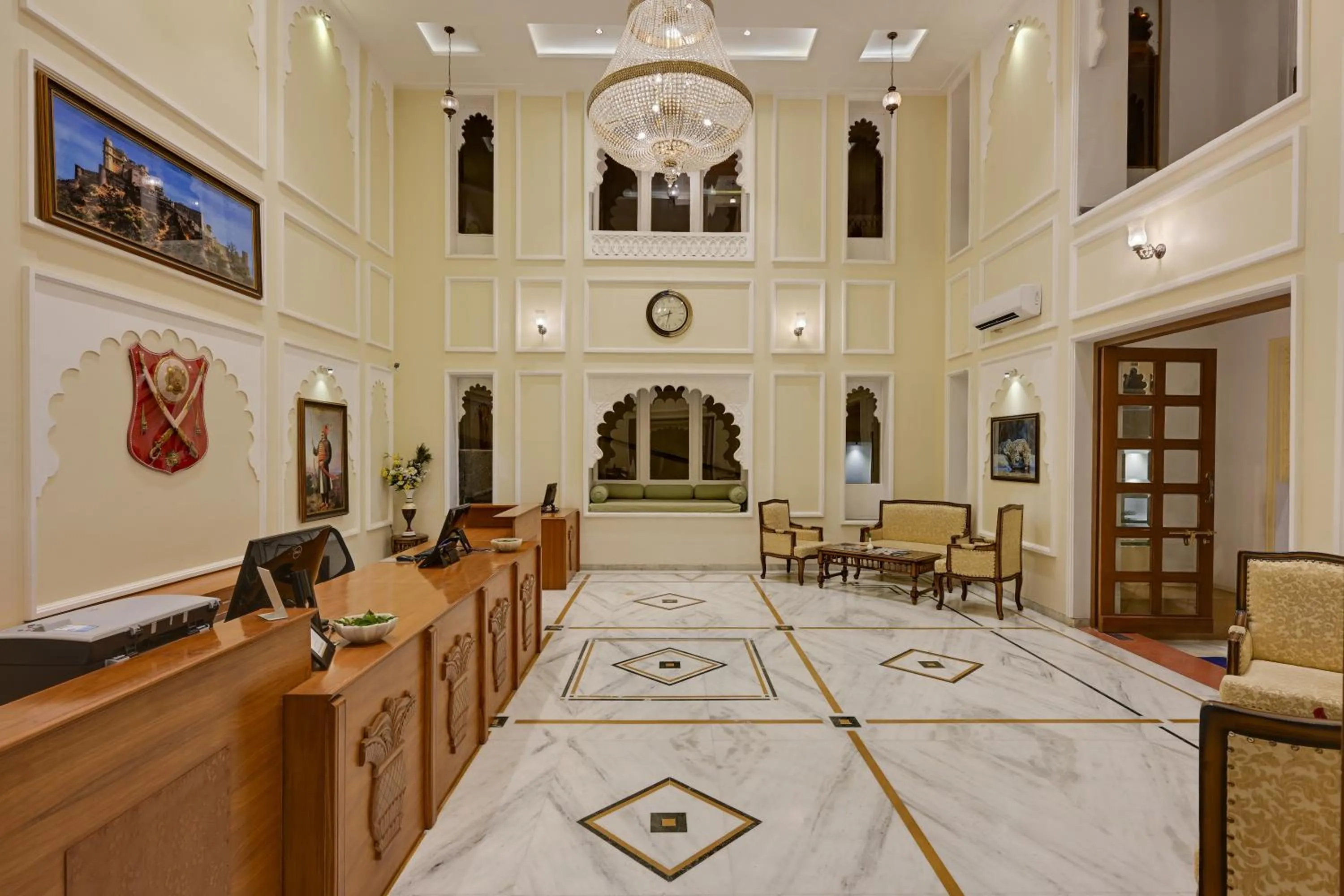 Seating area in The Everest Hill Resort & Spa-Kumbhalgarh