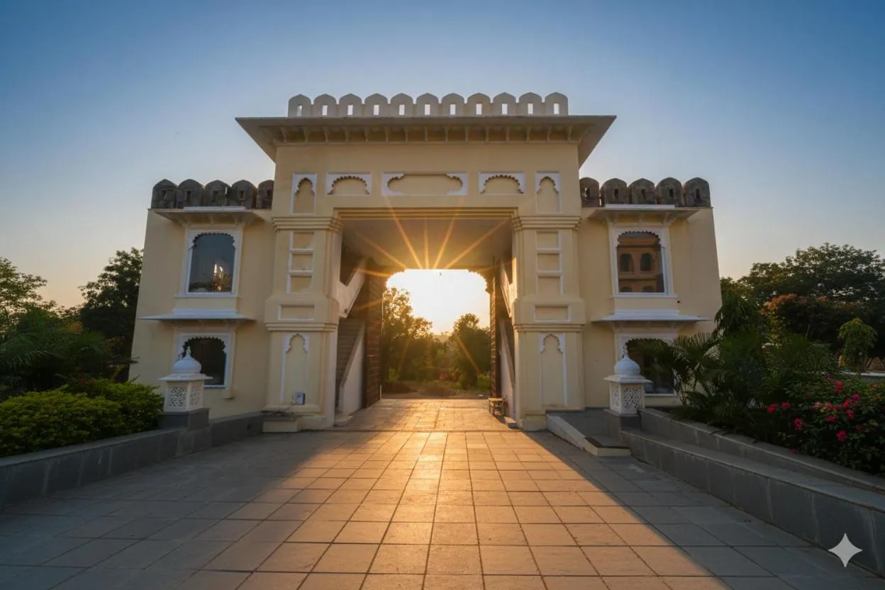 Facade/entrance in The Everest Hill Resort & Spa-Kumbhalgarh
