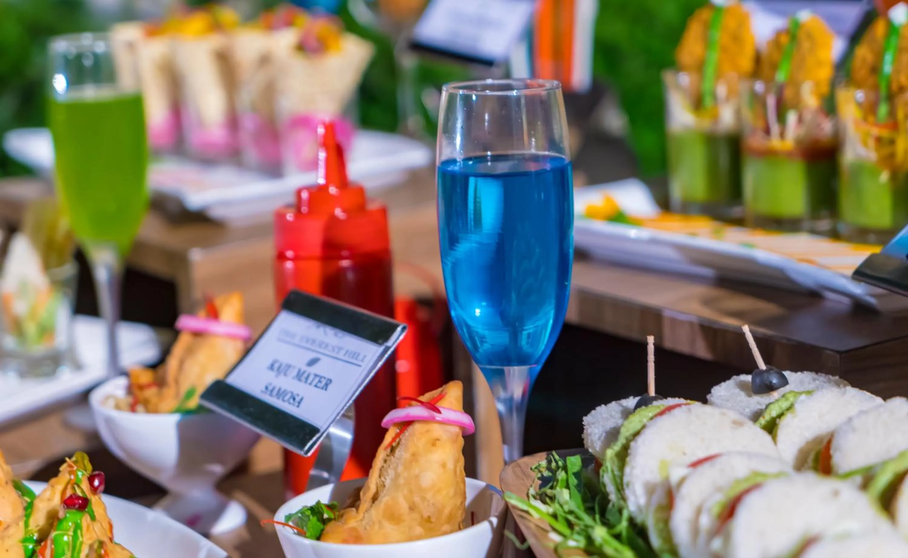 Breakfast in The Everest Hill Resort & Spa-Kumbhalgarh