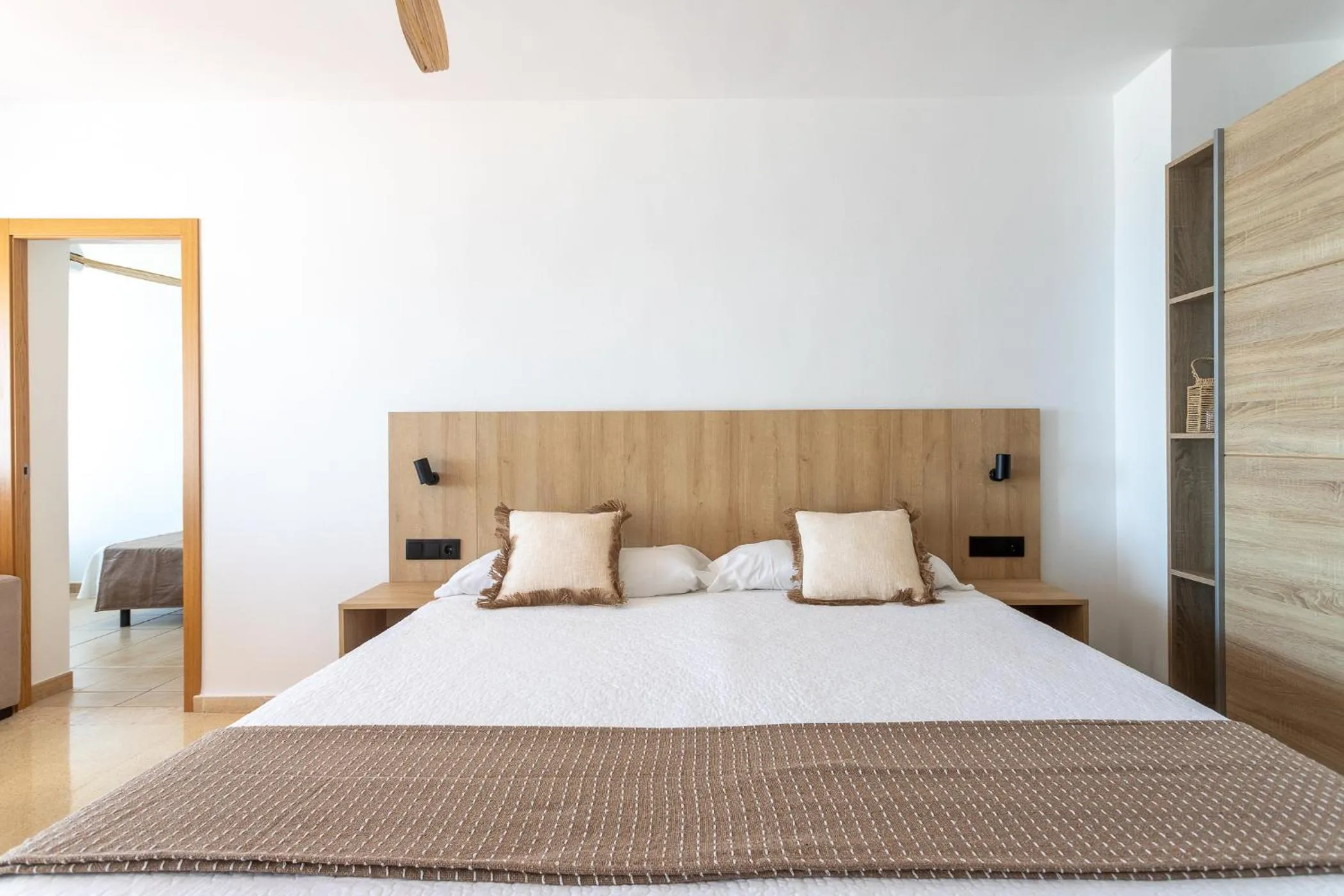 Bed in Apartamentos Mirador