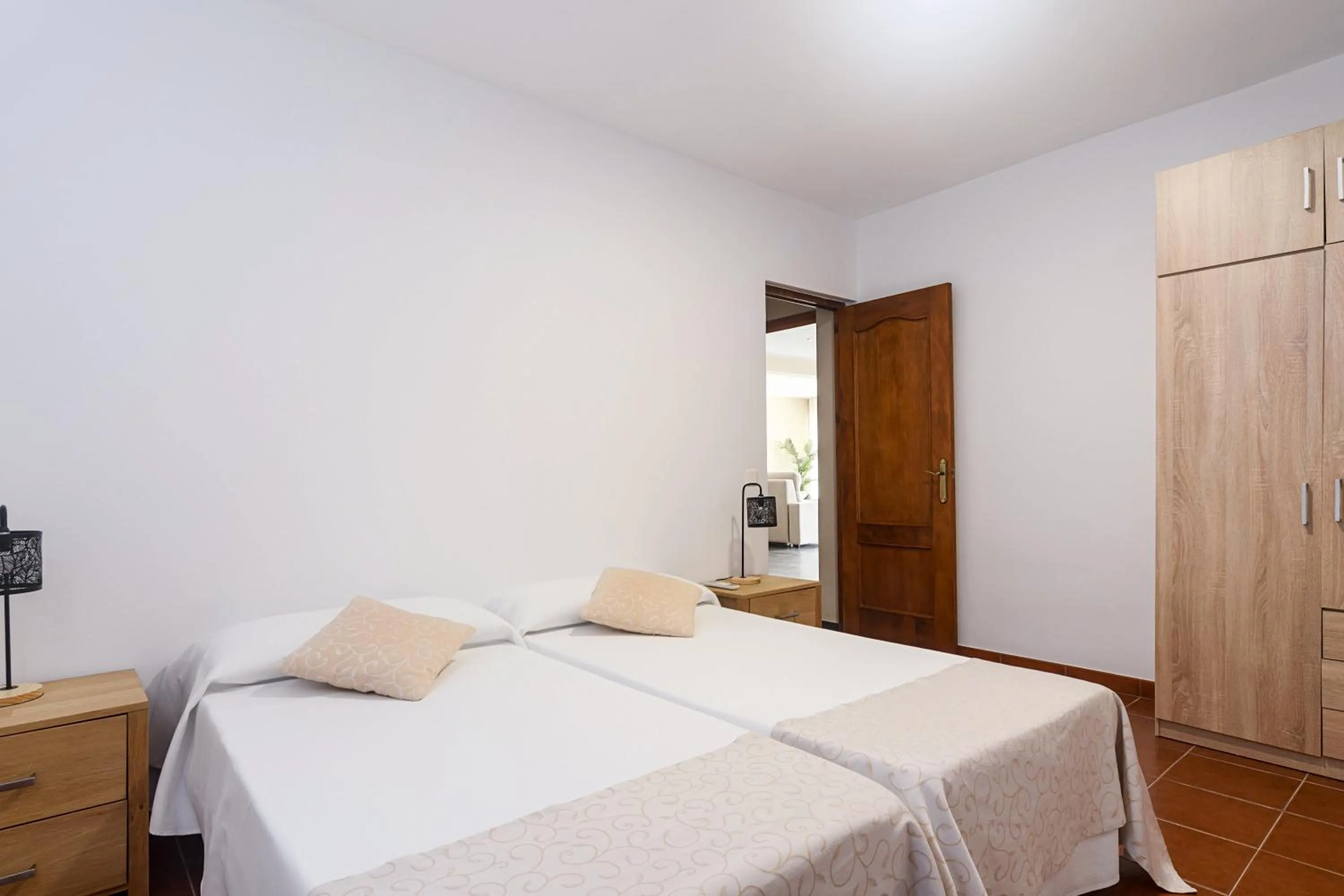 Bedroom, Bed in Apartamentos Mirador