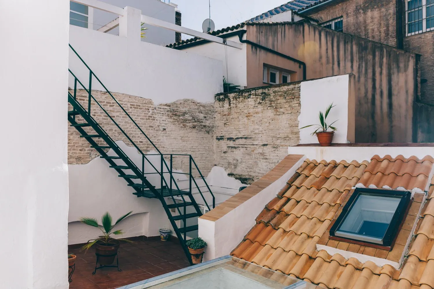 Patio in Alcázar de María