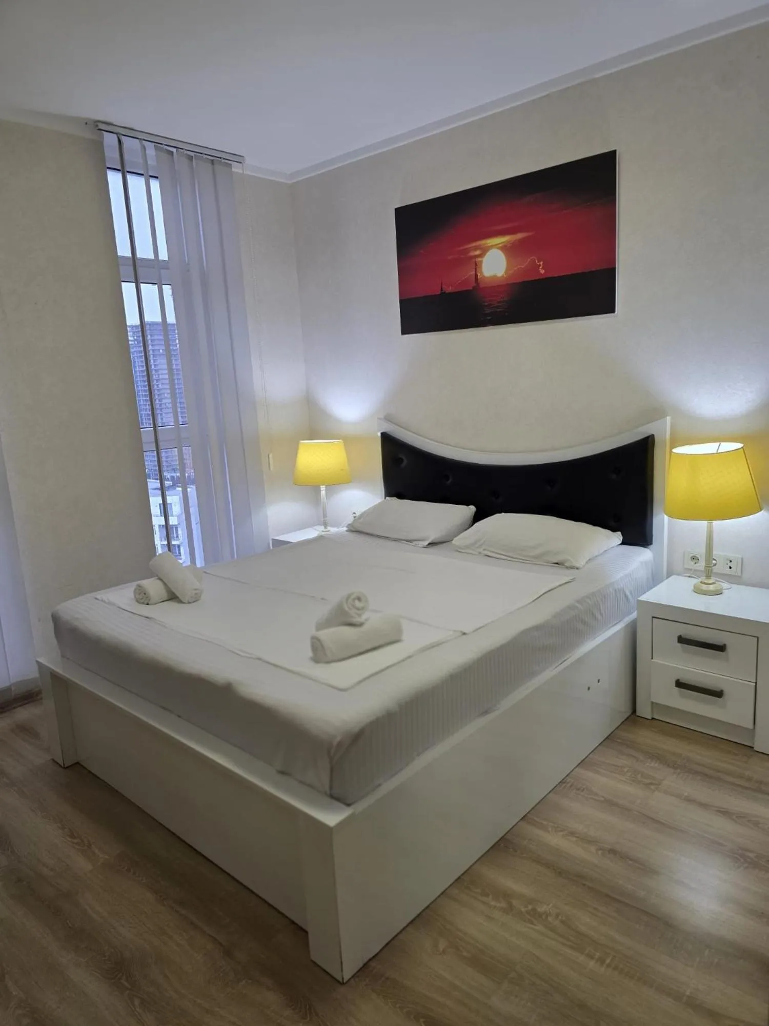 Bedroom in Aparthotel Holiday Lux Batumi