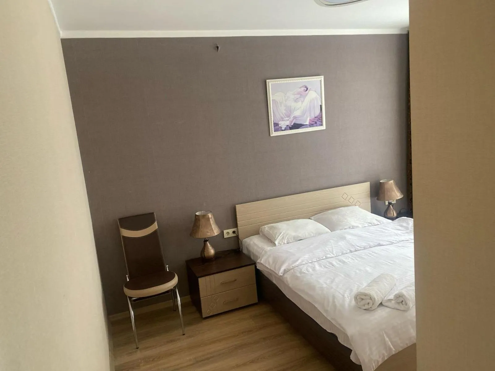 Bed in Aparthotel Holiday Lux Batumi