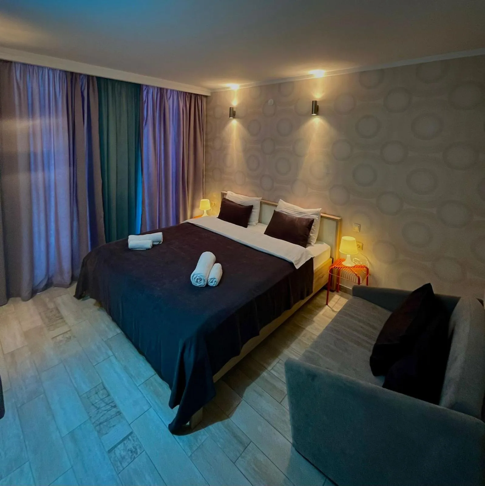 Bed in Aparthotel Holiday Lux Batumi