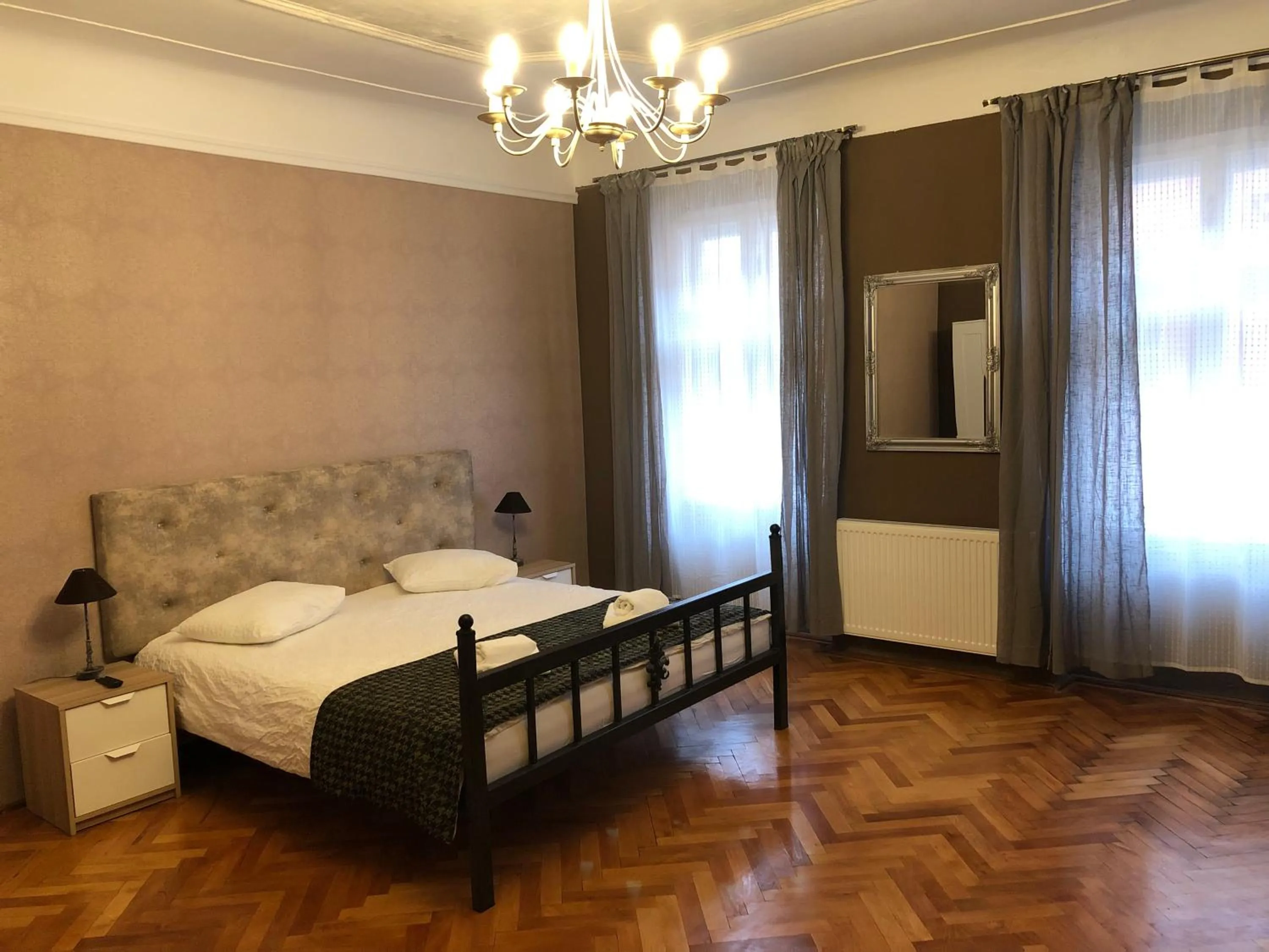 Bed in Poet Pastior Residence