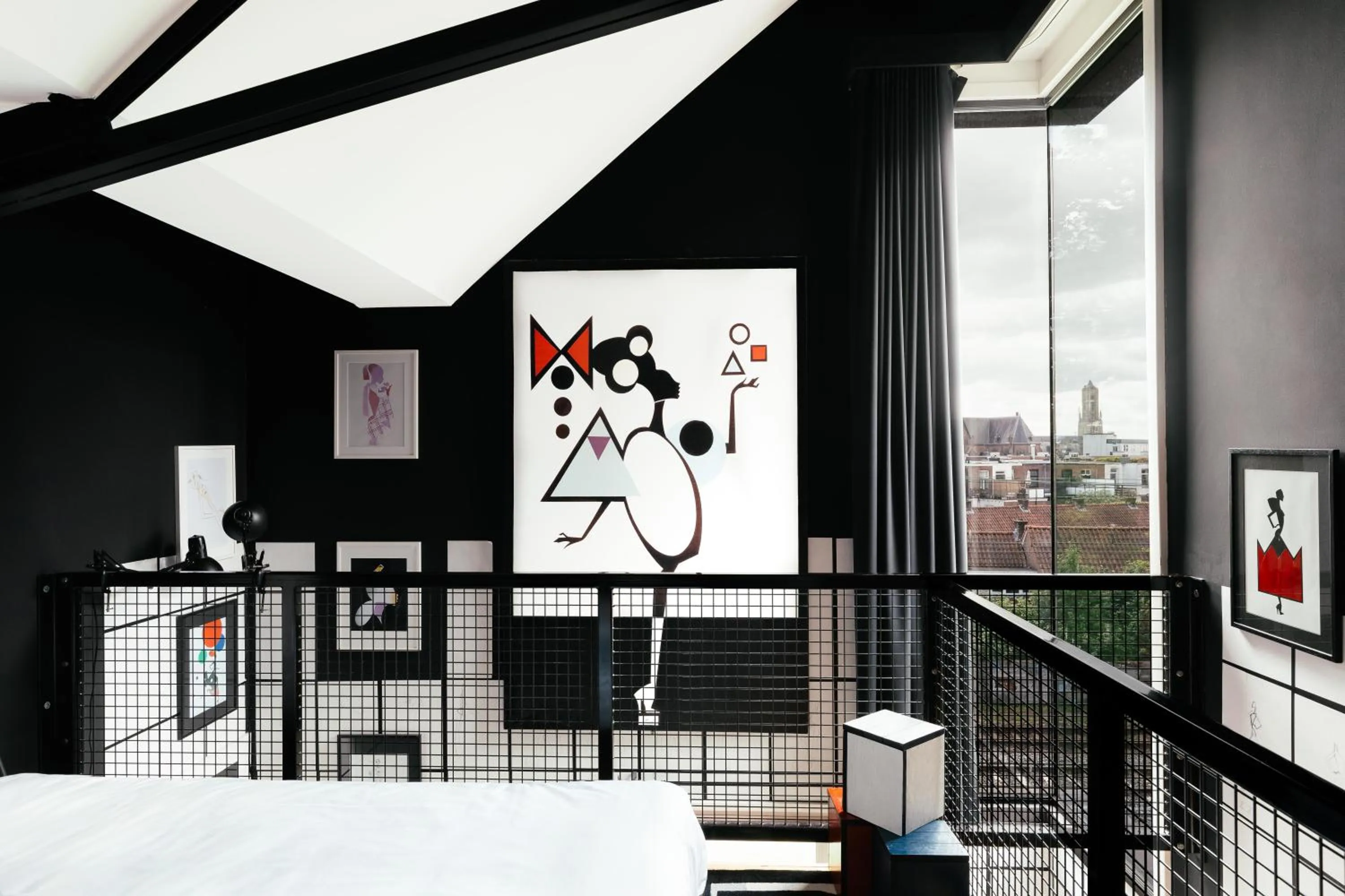 View (from property/room), Bed in Design Hotel Modez