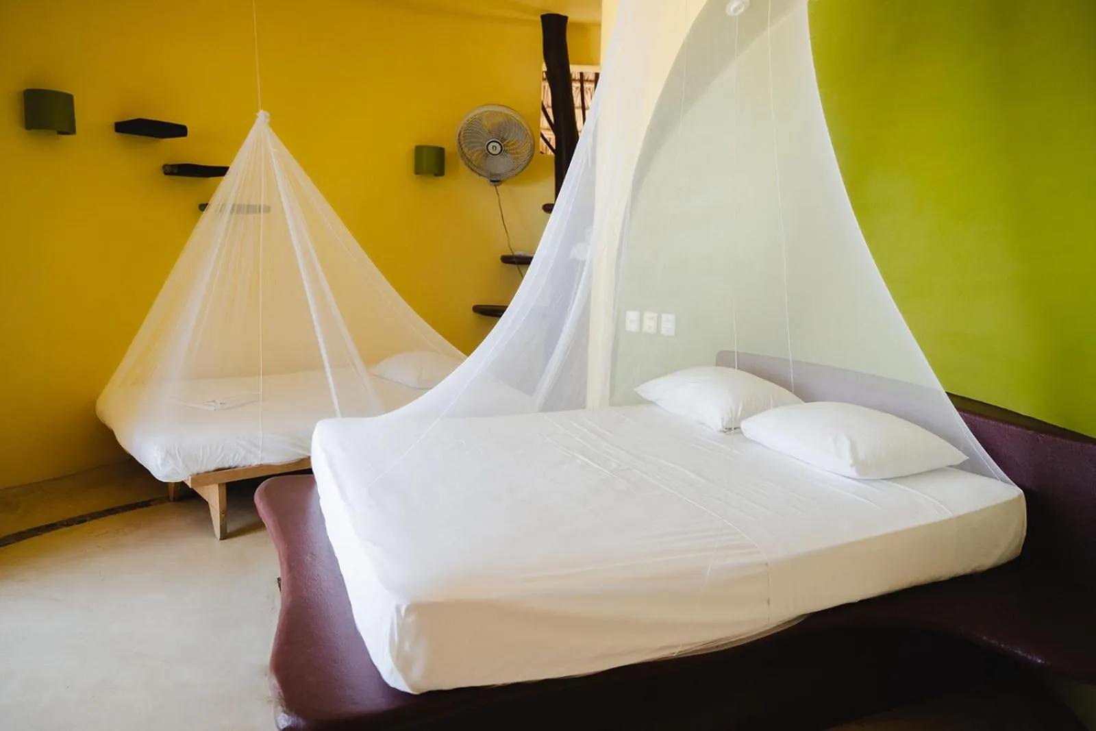 Bed in Cabañas Punta Placer
