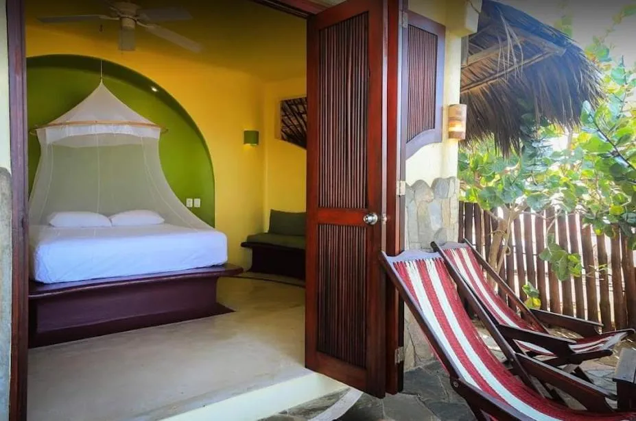 Bed in Cabañas Punta Placer