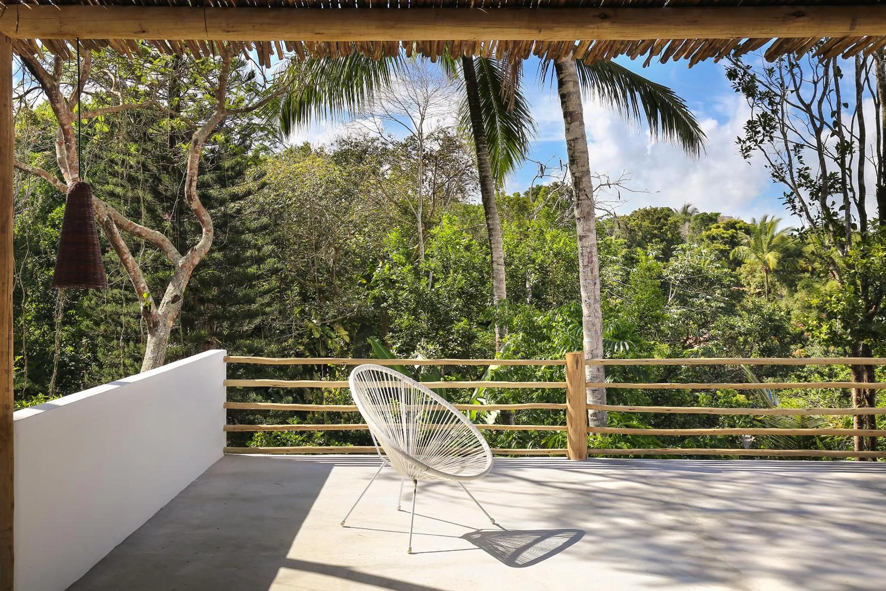 Balcony/Terrace in Pousada Seis e Meia