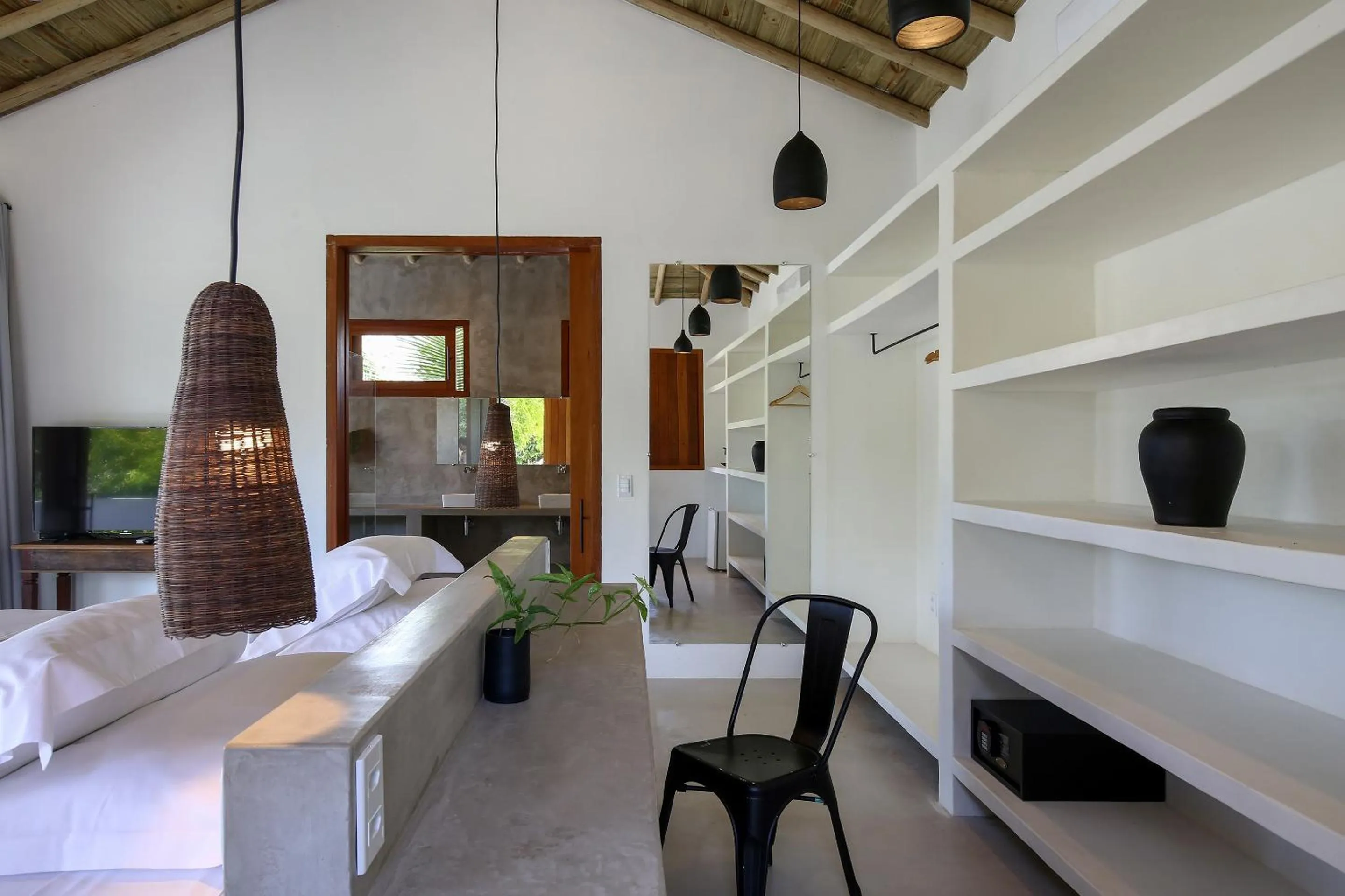 Bedroom, Bed in Pousada Seis e Meia