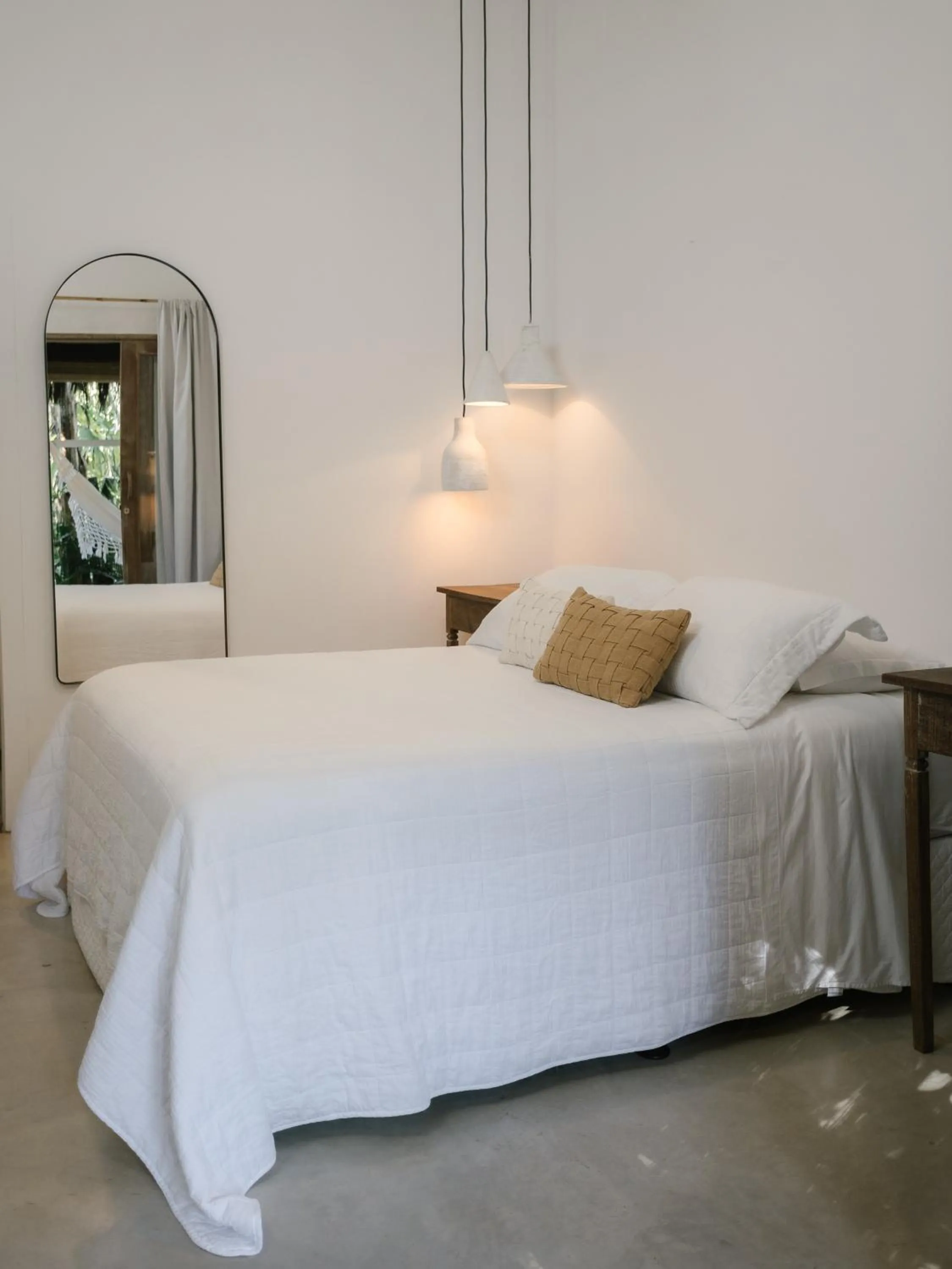 Bed in Pousada Seis e Meia