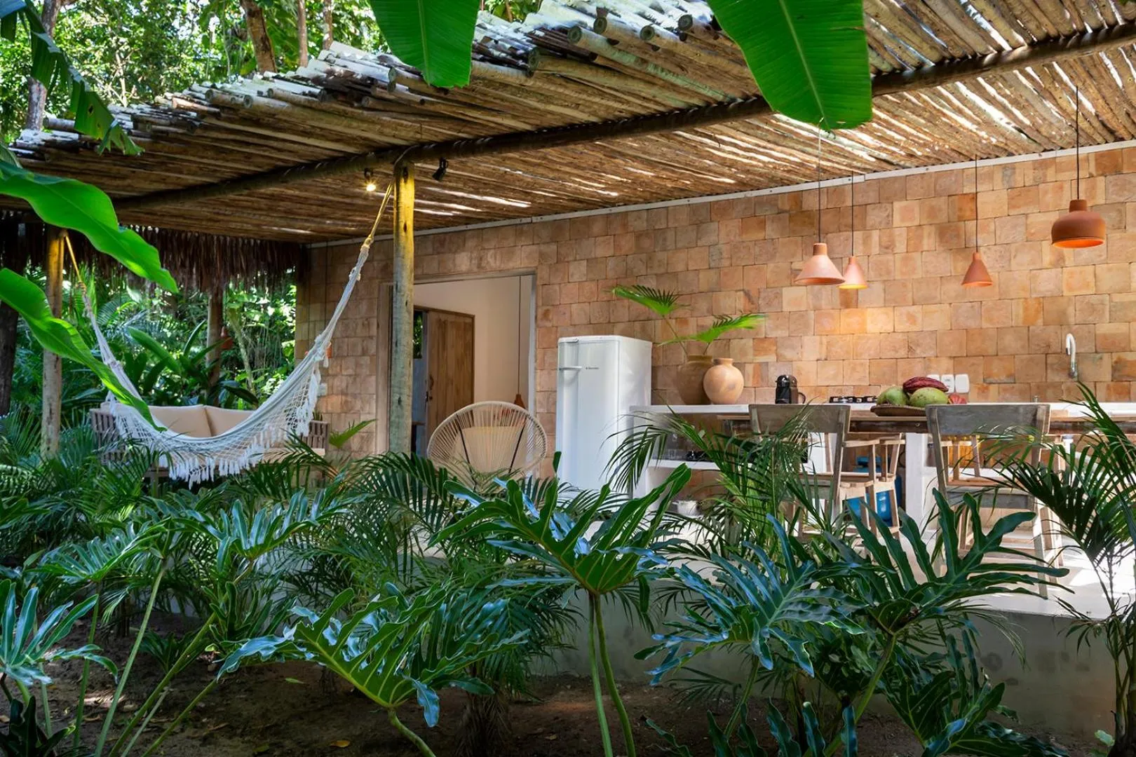 Patio in Pousada Seis e Meia