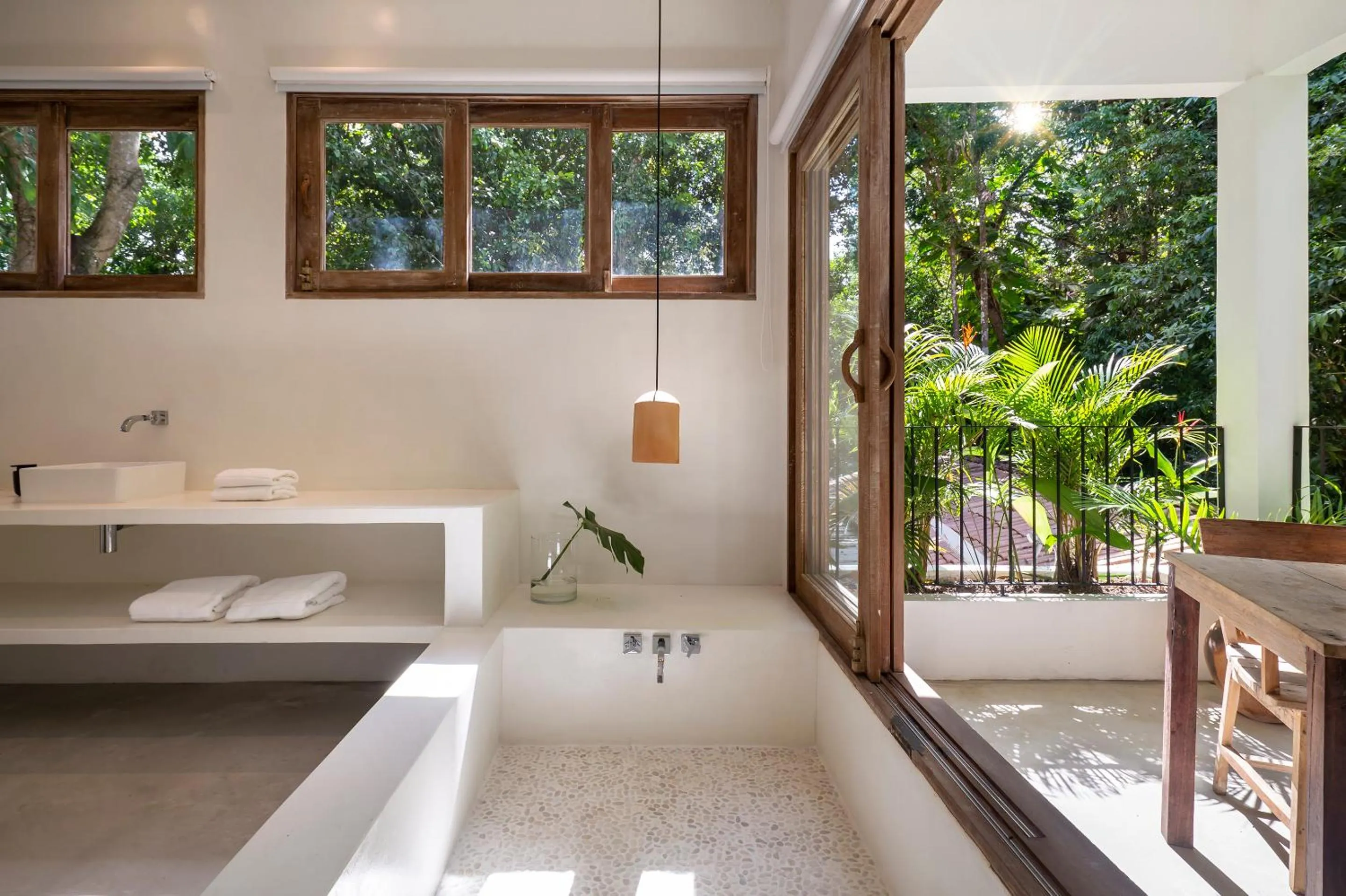 Bathroom in Pousada Seis e Meia