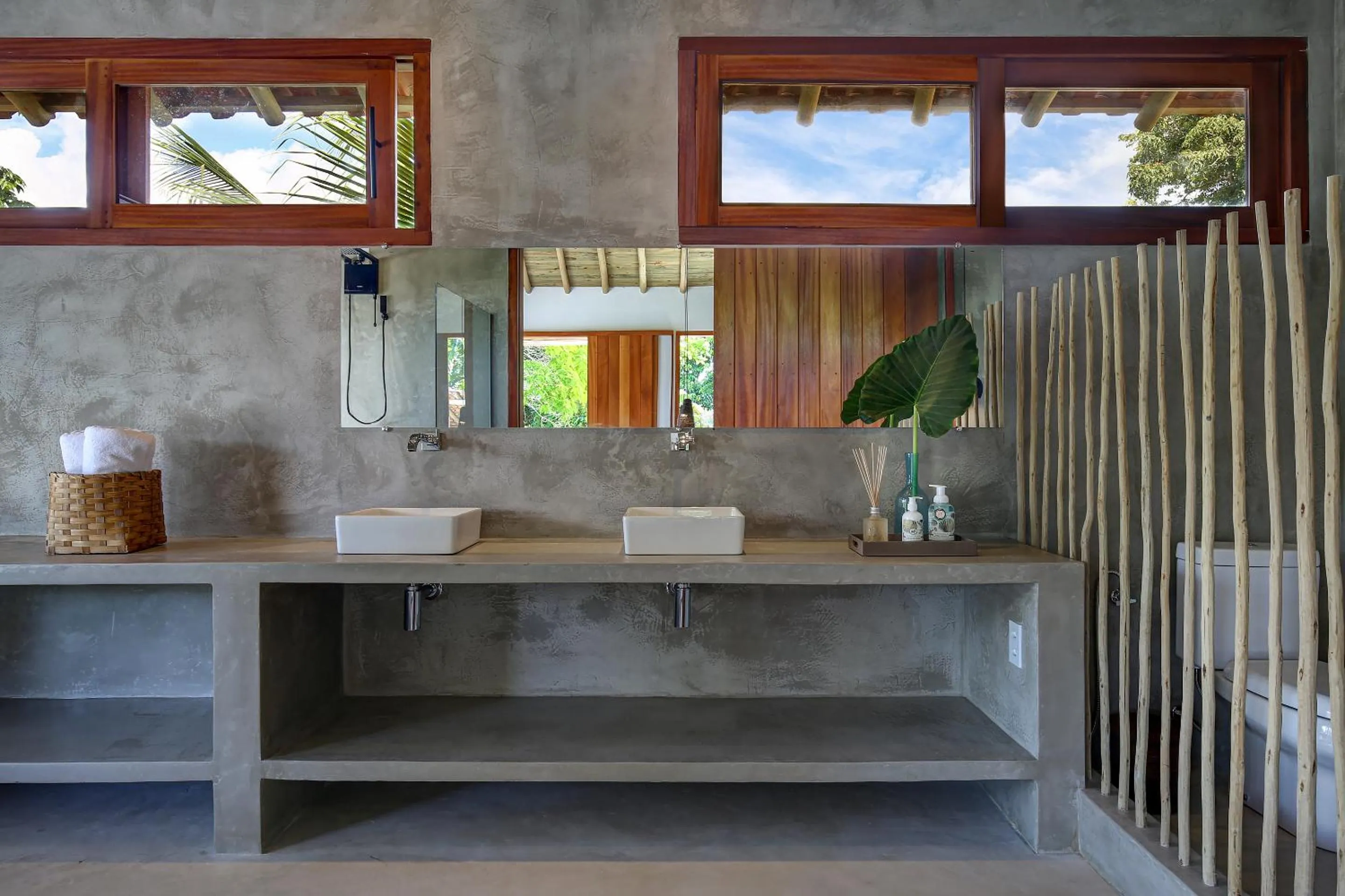 Bathroom in Pousada Seis e Meia