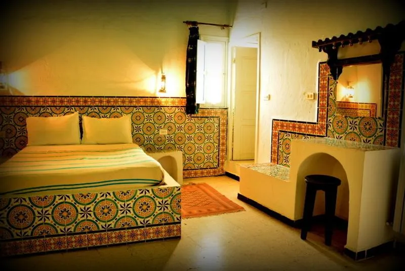 Bed in Hôtel Djerba Erriadh