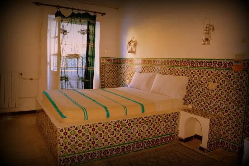Bed in Hôtel Djerba Erriadh