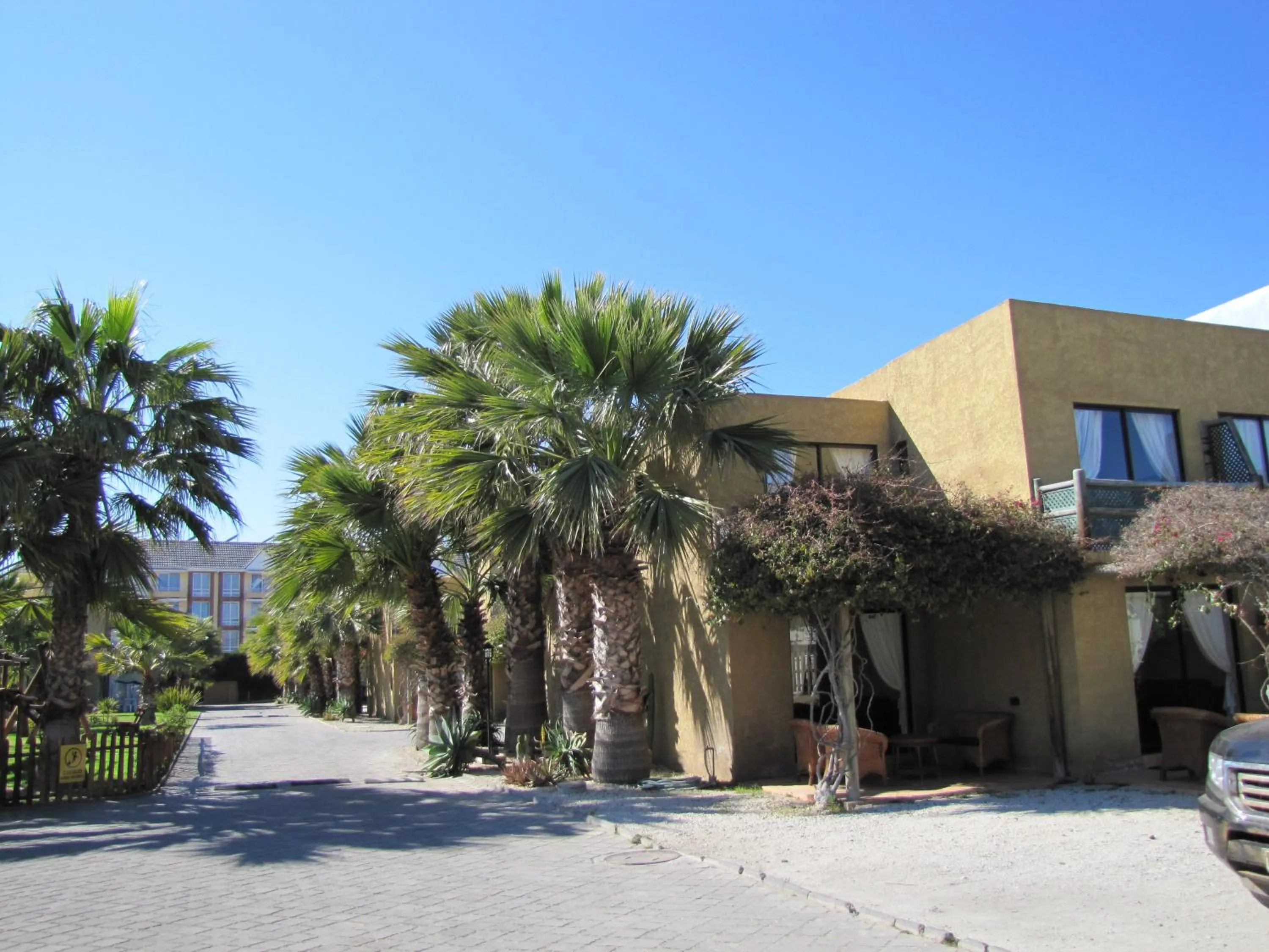 Garden view in Apart Hotel Gran Pacifico