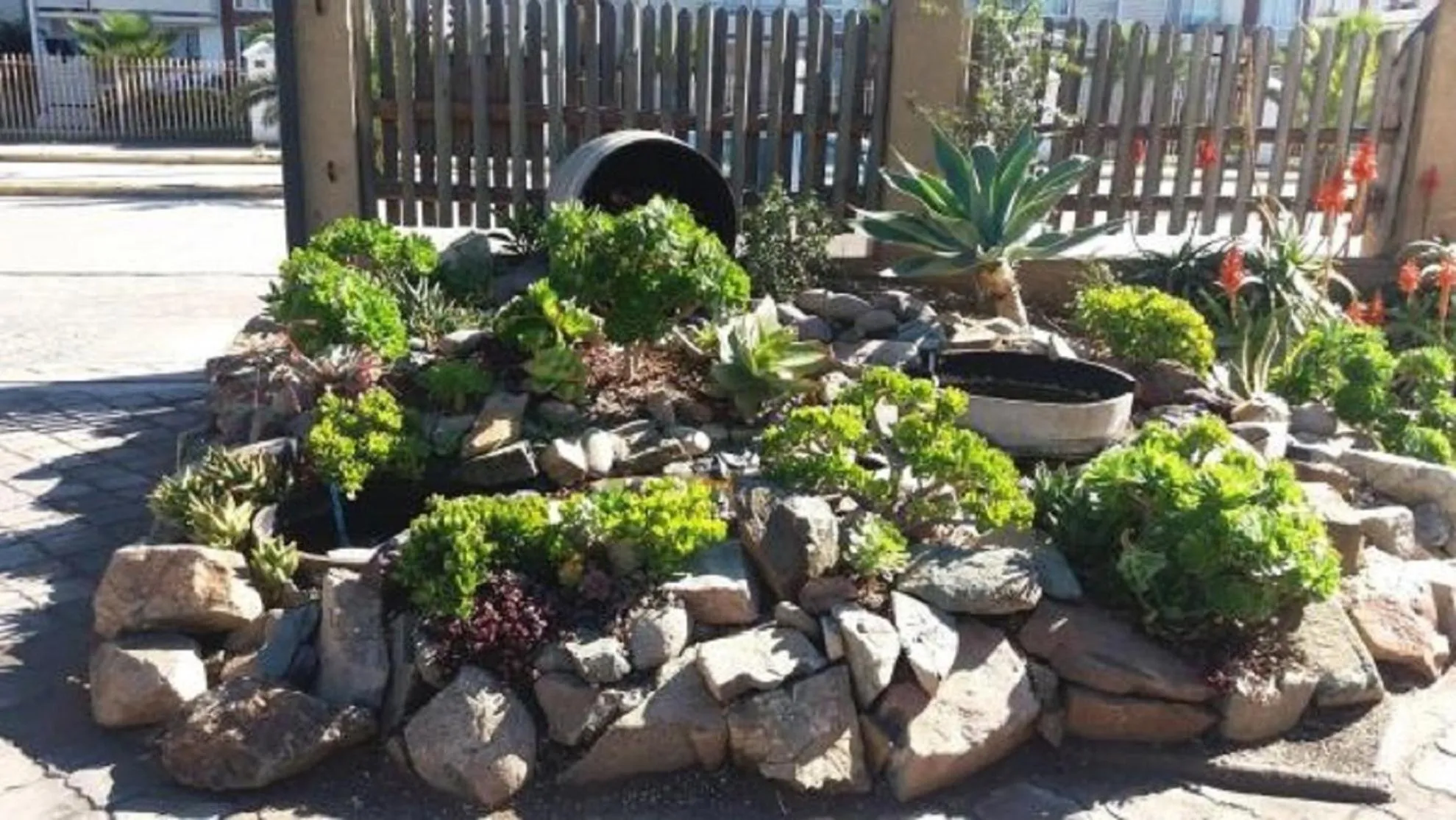 Patio in Apart Hotel Gran Pacifico