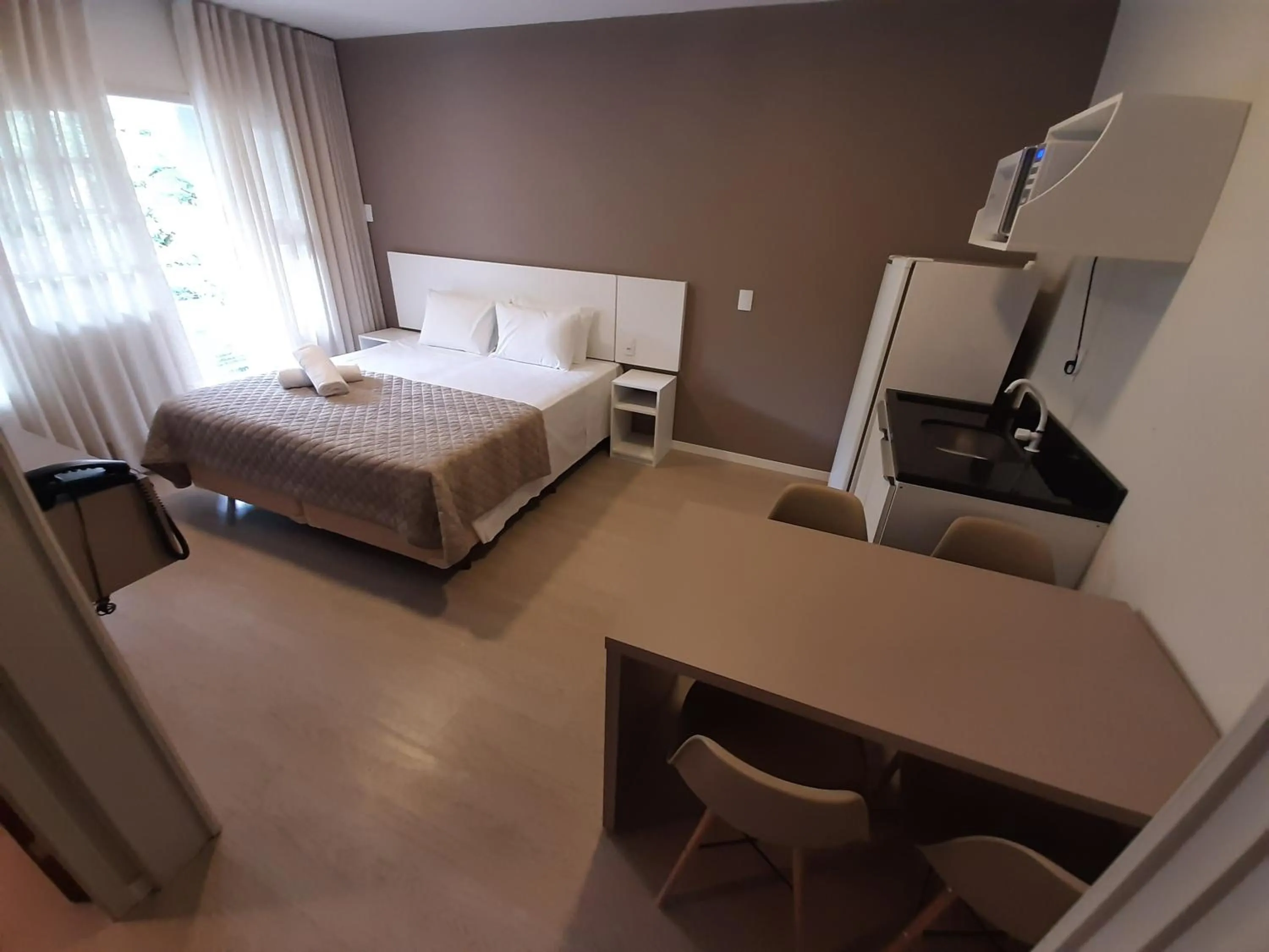 Bed in Caravaggio Praia Hotel