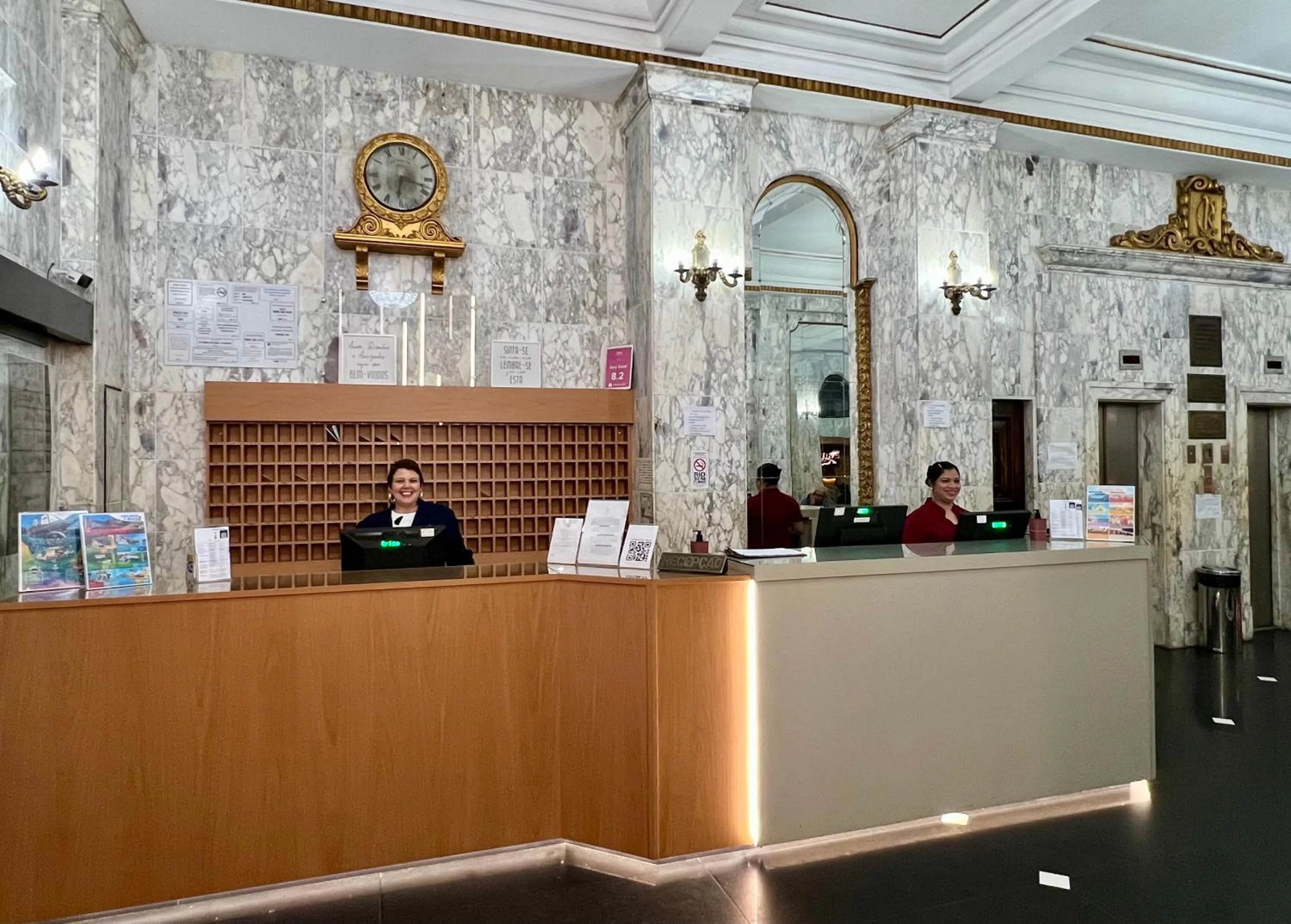 Lobby or reception in Hotel OK