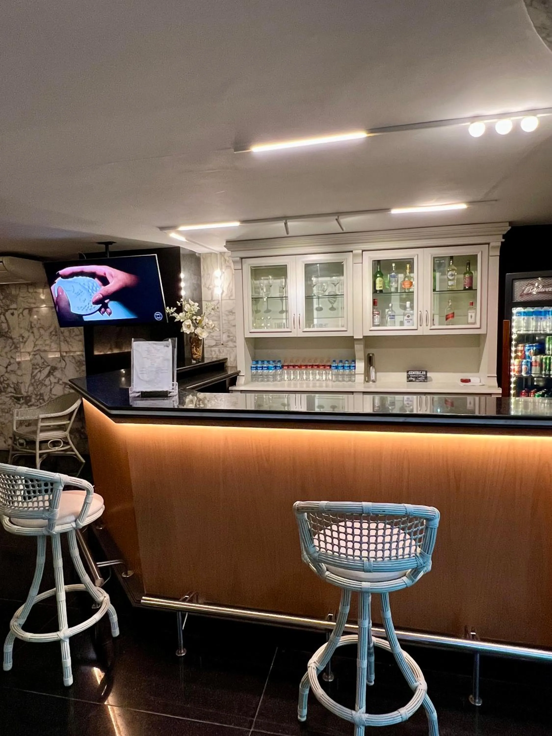 Communal lounge/ TV room in Hotel OK