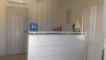 Lobby or reception in Pacific Paradise Airport Motel