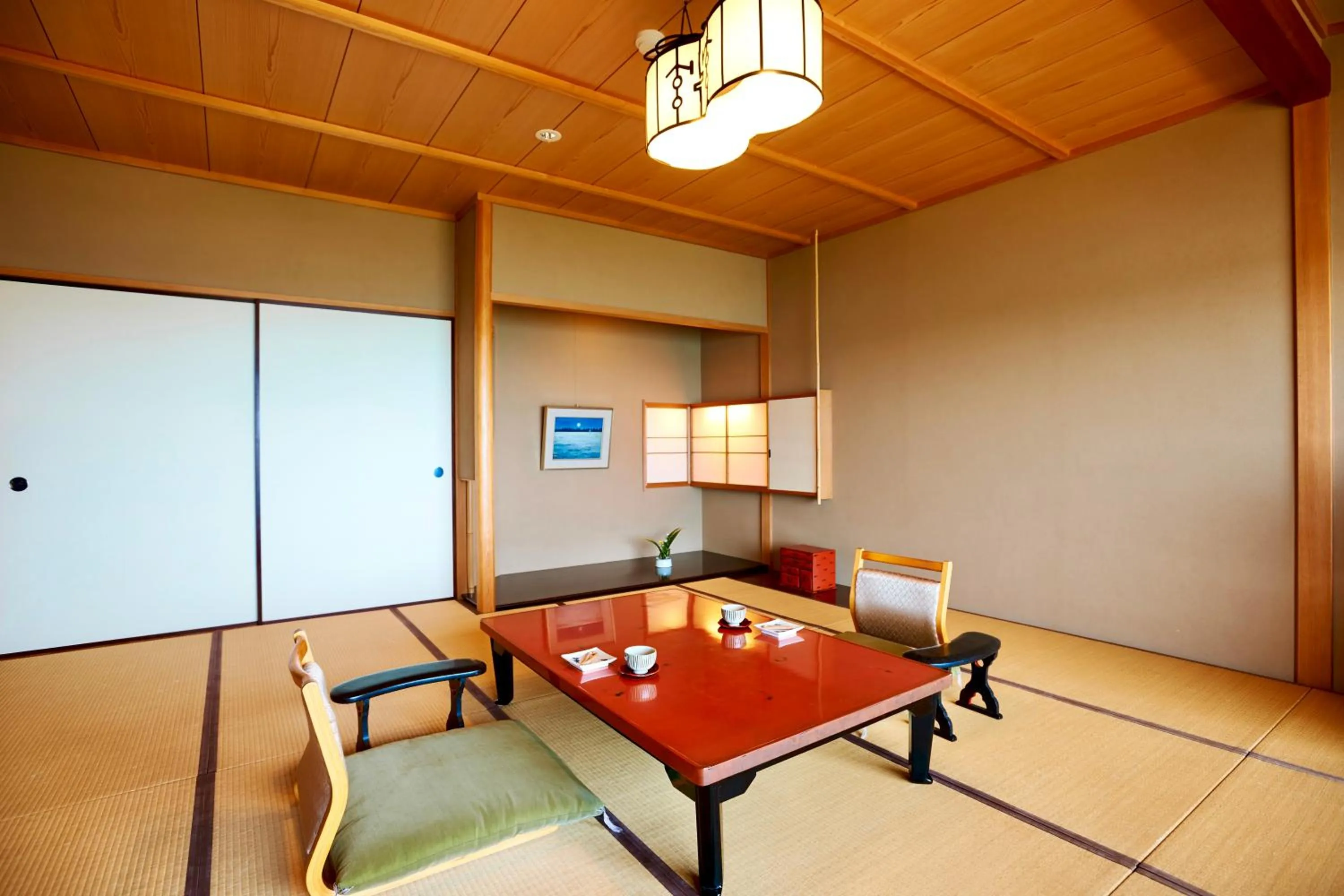 Photo of the whole room in Genmyoan