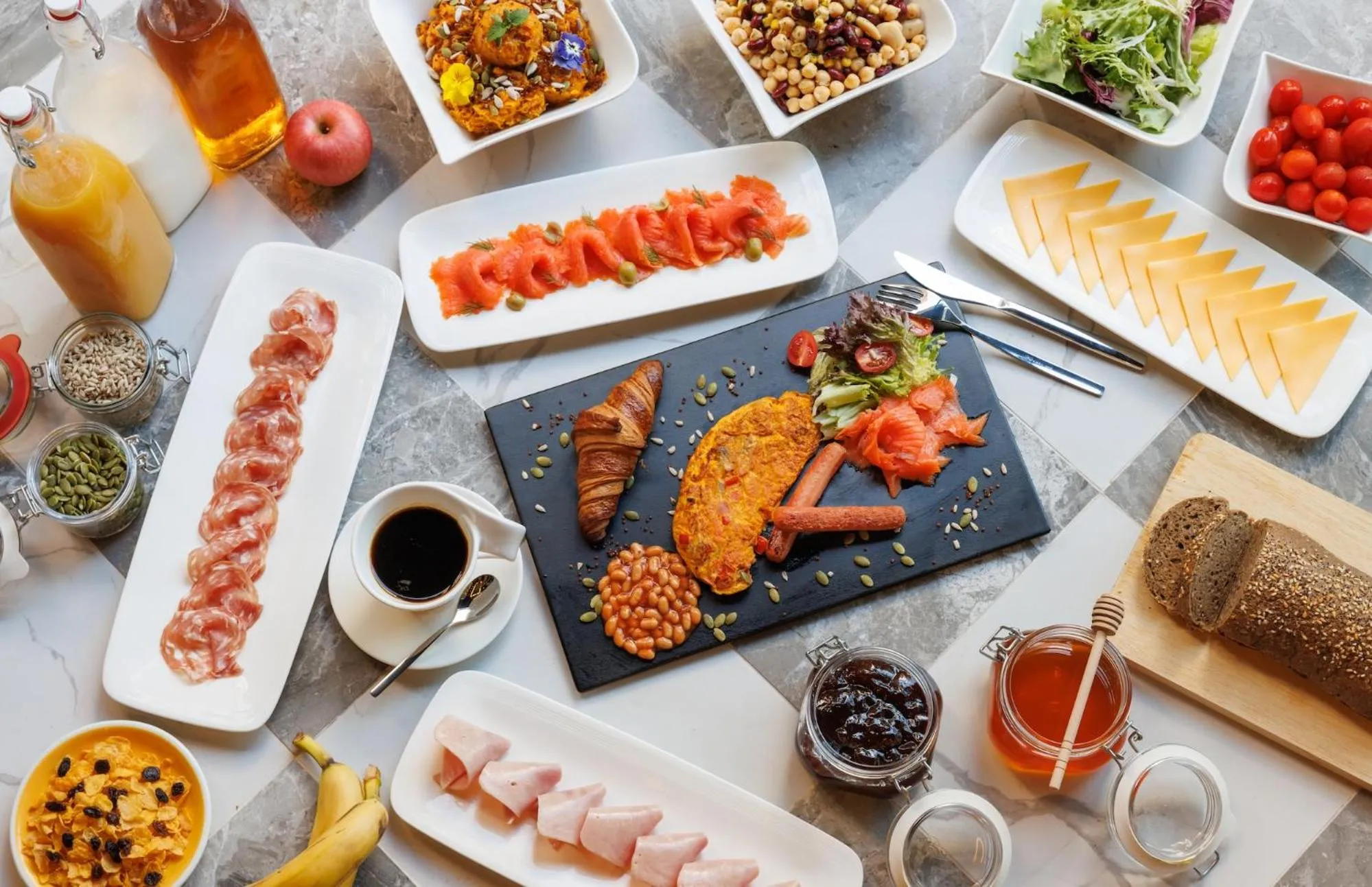 Restaurant/places to eat in Hotel Madera Hong Kong