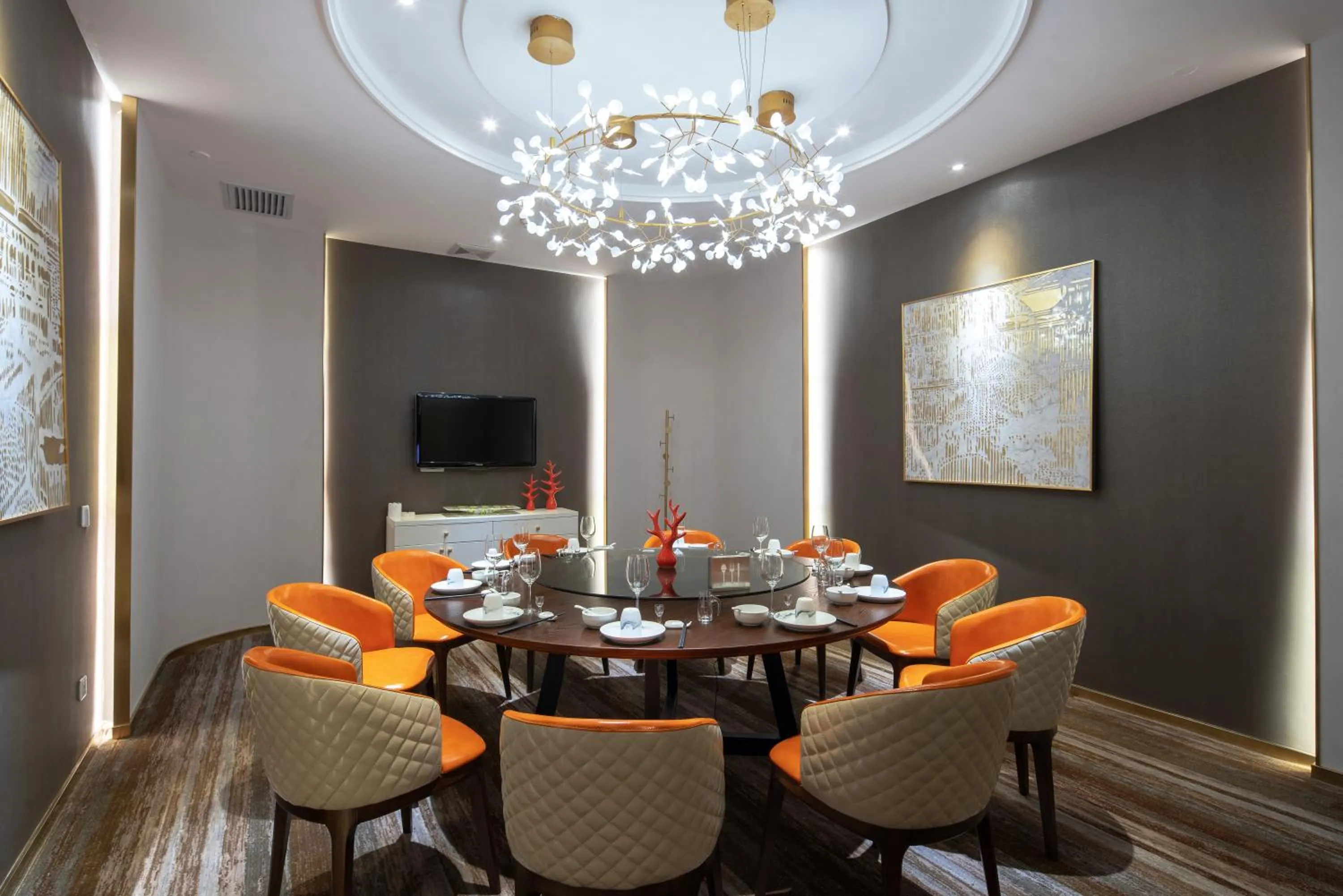 Dining area in Jin Jiang West Capital International Hotel