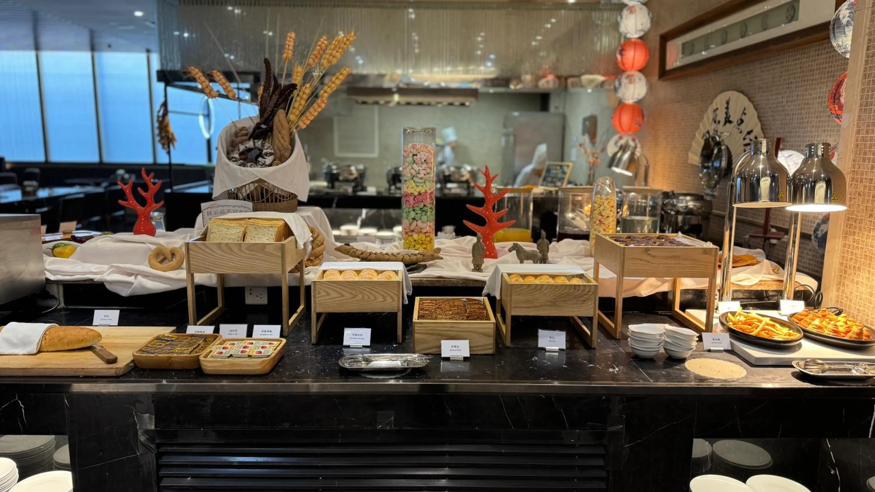 Breakfast in Jin Jiang West Capital International Hotel