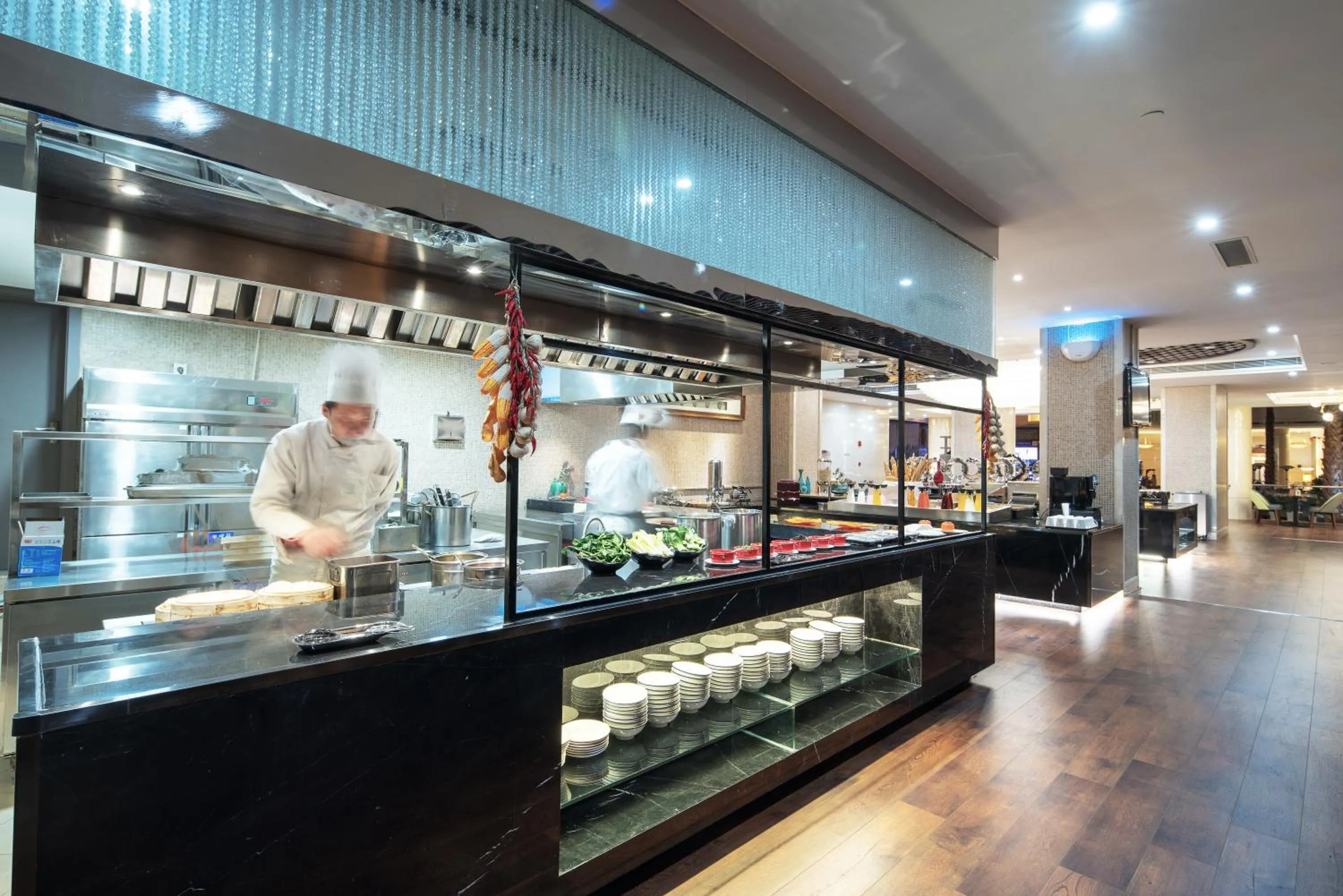 Kitchen or kitchenette in Jin Jiang West Capital International Hotel